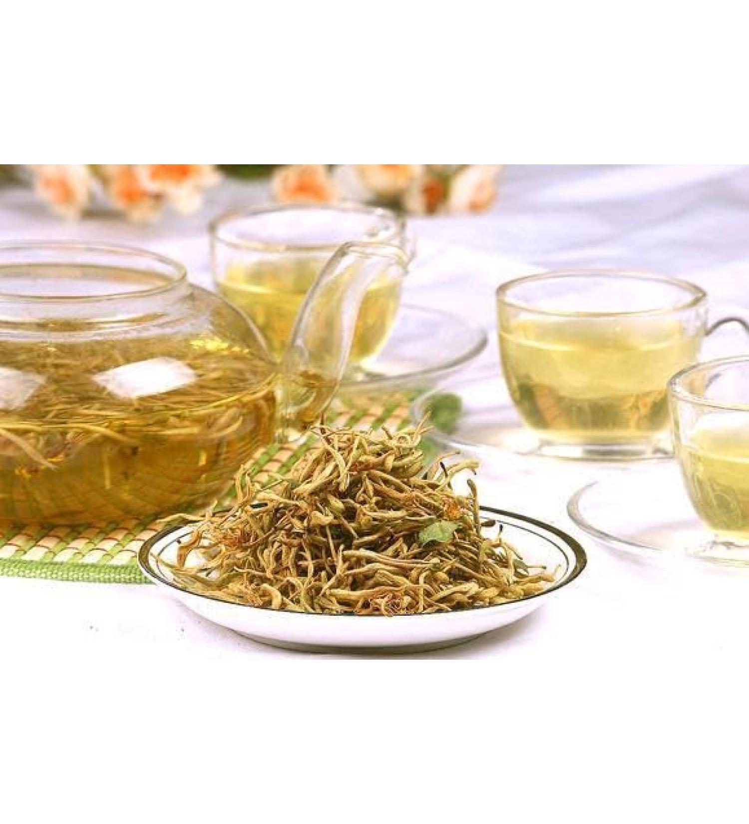 Precious honeysuckle flower 1 pound (454 grams) special herbal tea from famous Himalayas. - Buy Online on GoSupps.com