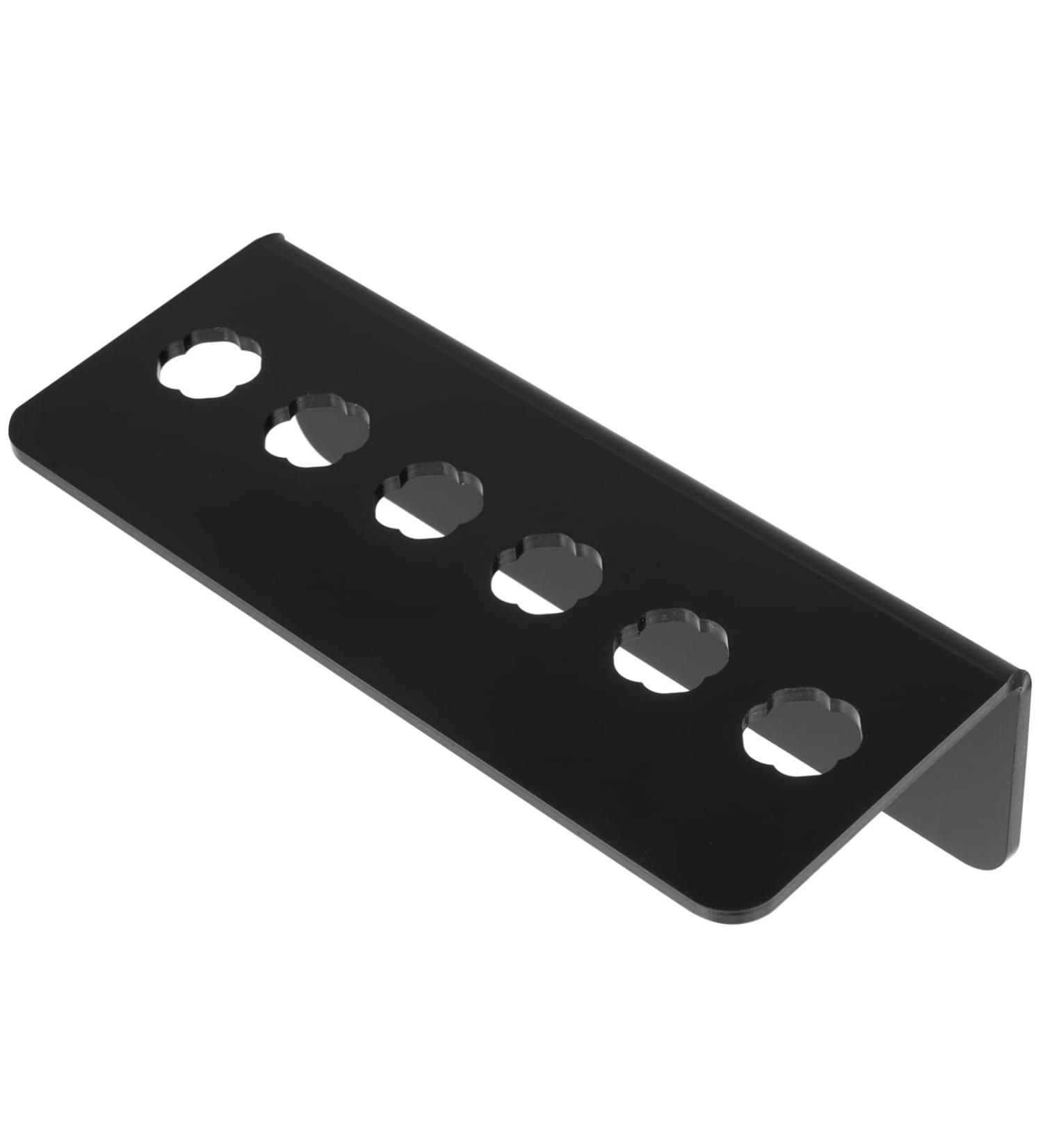 Premium Wall-Mounted Hairdresser Scissor Holder - Acrylic Hair Organizer (19x7.7cm) for Salon Storage - Dressoos - Buy Online on GoSupps.com