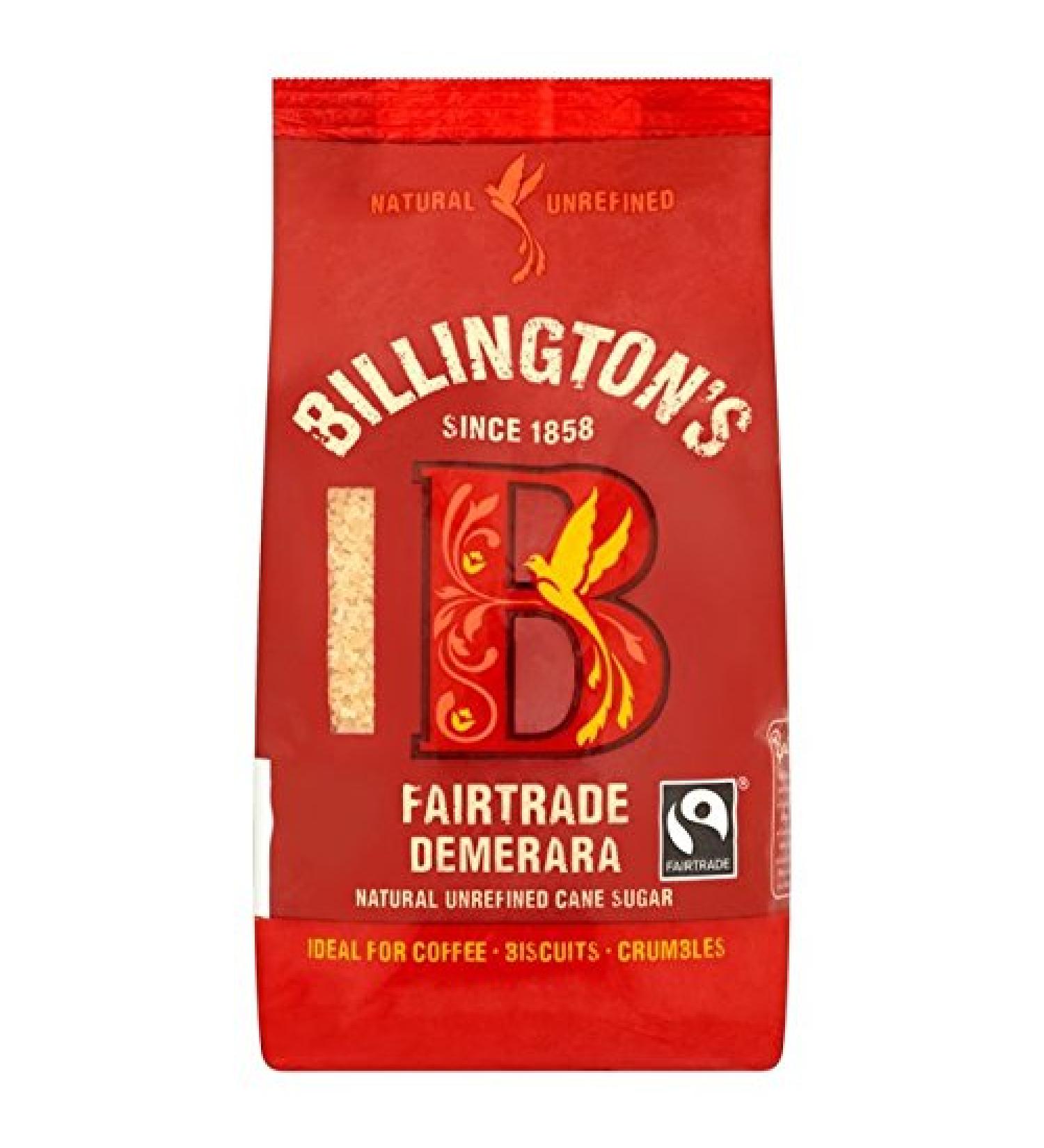 Billington's Fairtrade Sugar Demerara 500g