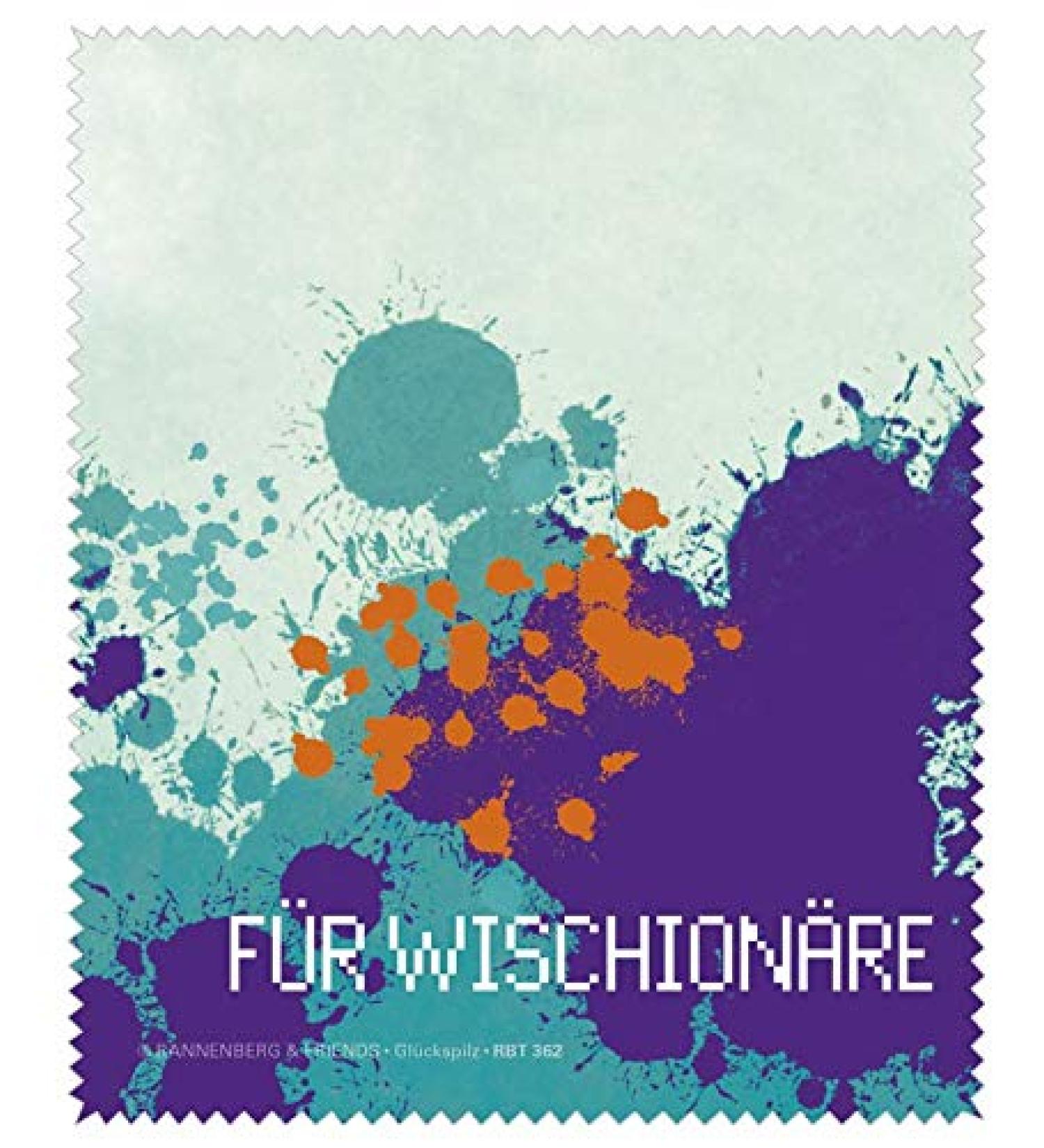 Glasses cleaning cloth "FOR WISCHIONARIES" by Rannenberg & Friends