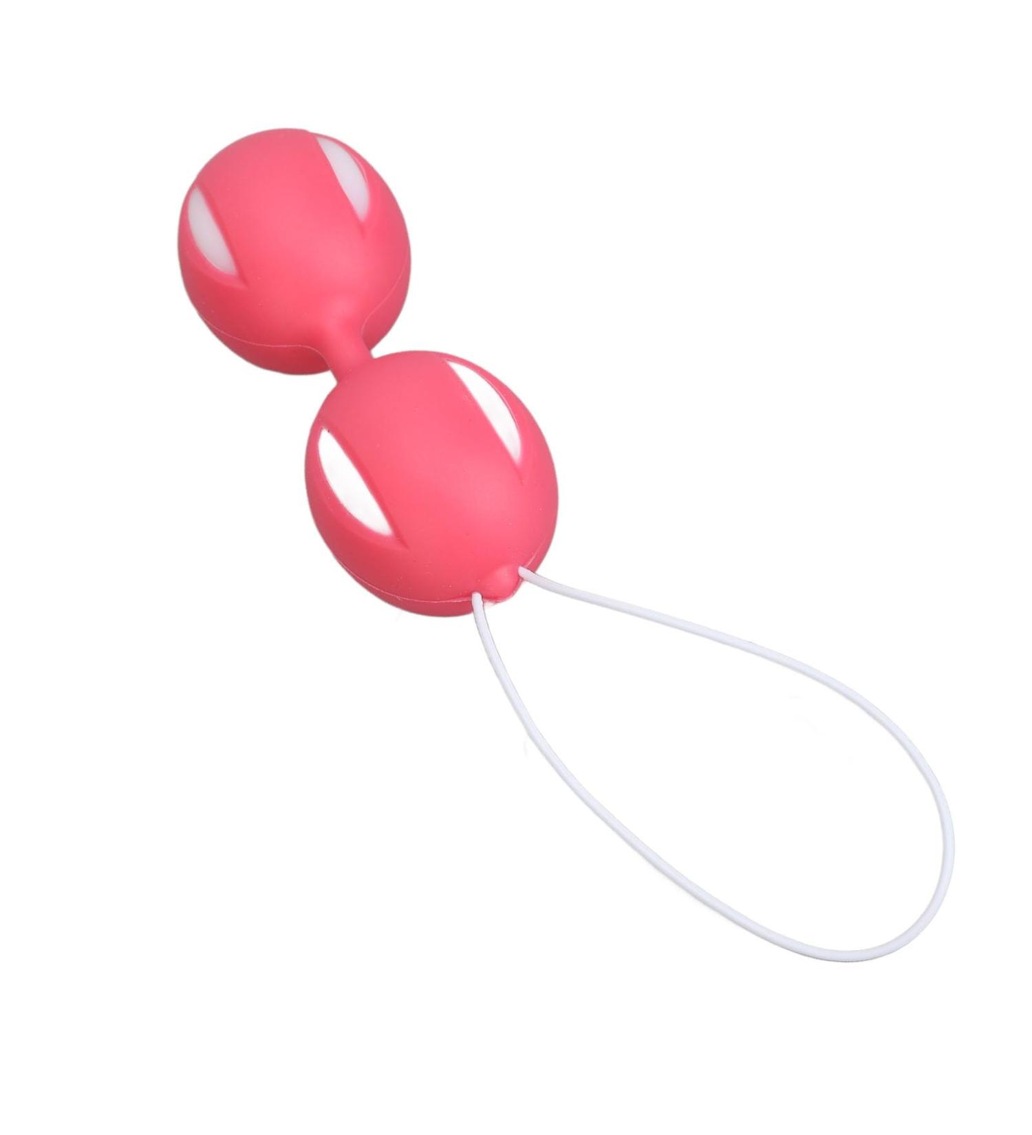 Pack of 2 Pelvic Floor Exercise Balls for Women | Silicone Strength Training Device to Tighten Intimate Muscles - Buy Online on GoSupps.com