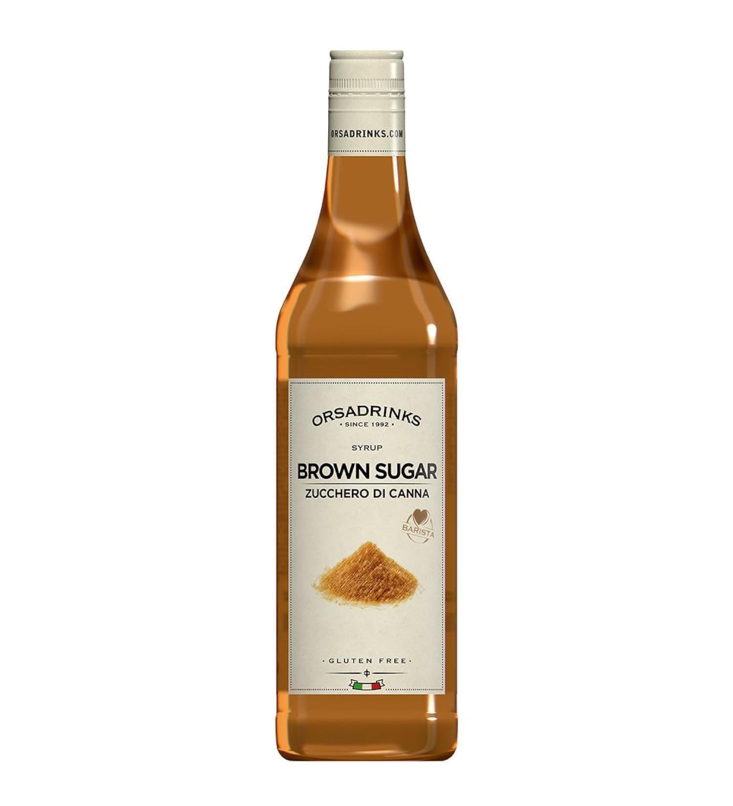ODK Brown Sugar Syrup 750ml - Flavoured Cocktail Syrup in a Squeeze Bottle
