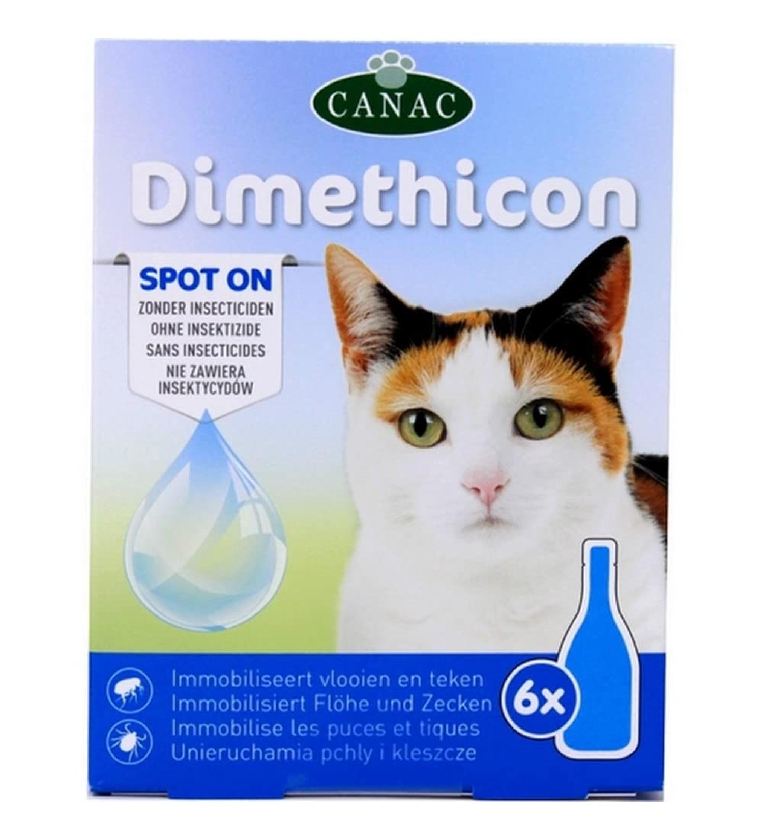 Dimethicone Pipettes for Cats 6 Anti-Tick & Anti-Flea Treatment International Shipping Available - Buy Online on GoSupps.com