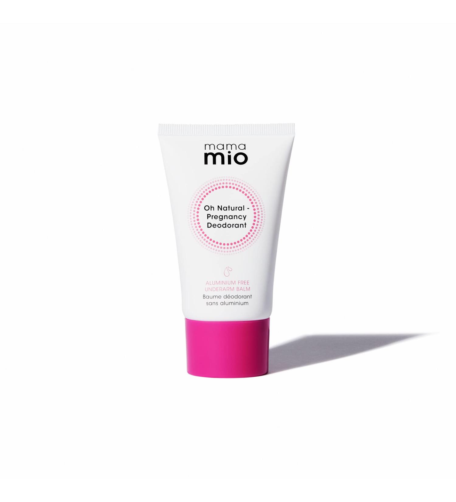 Mama Mio Oh Natural Pregnancy Deodorant - Safe Effective and Natural Deodorant for Expecting Moms - Buy Online on GoSupps.com