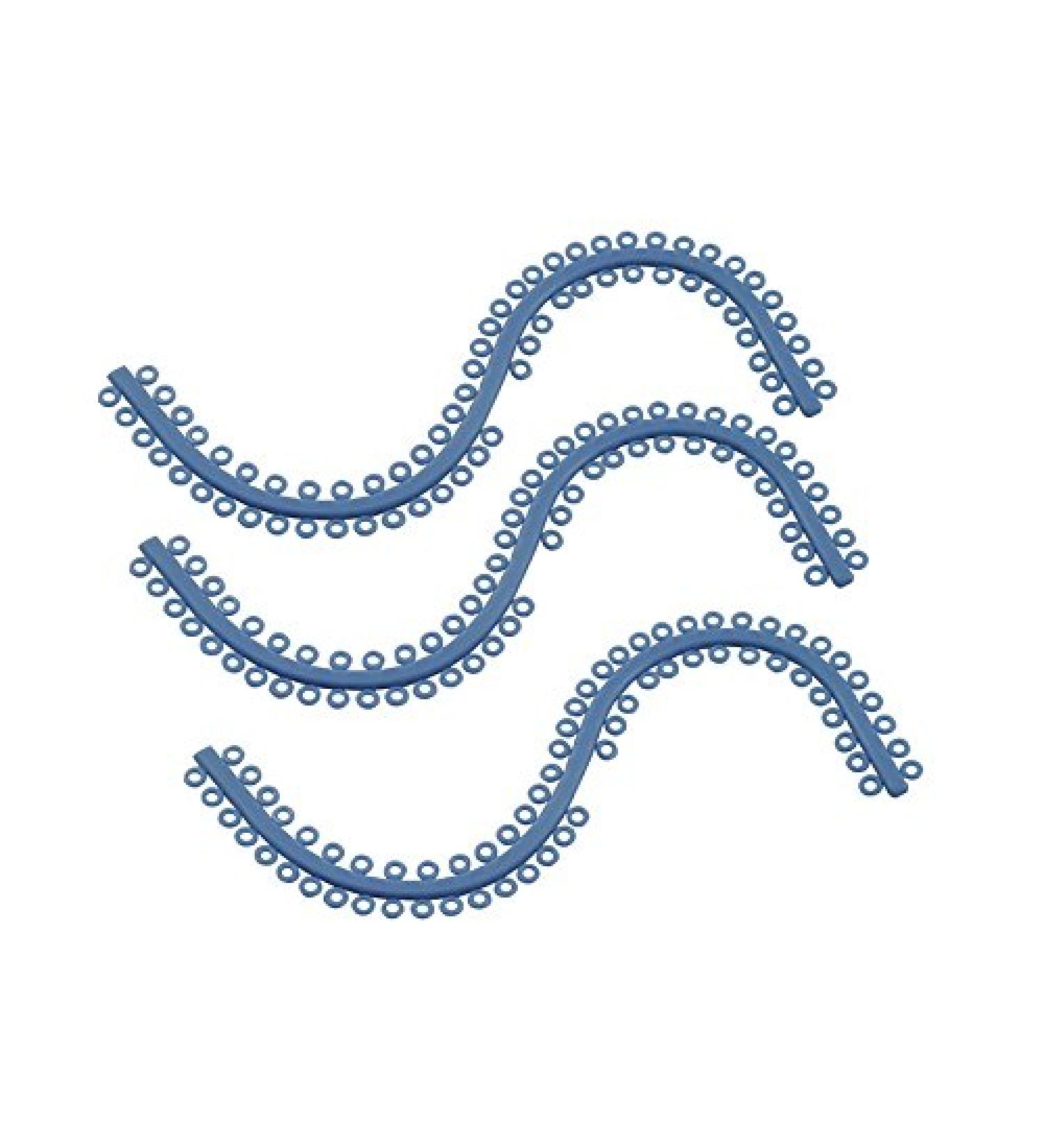 Elastics Separators S Rubber Bands Orthodontic Dental Separate Tie molded separators (Blue) - Buy Online on GoSupps.com