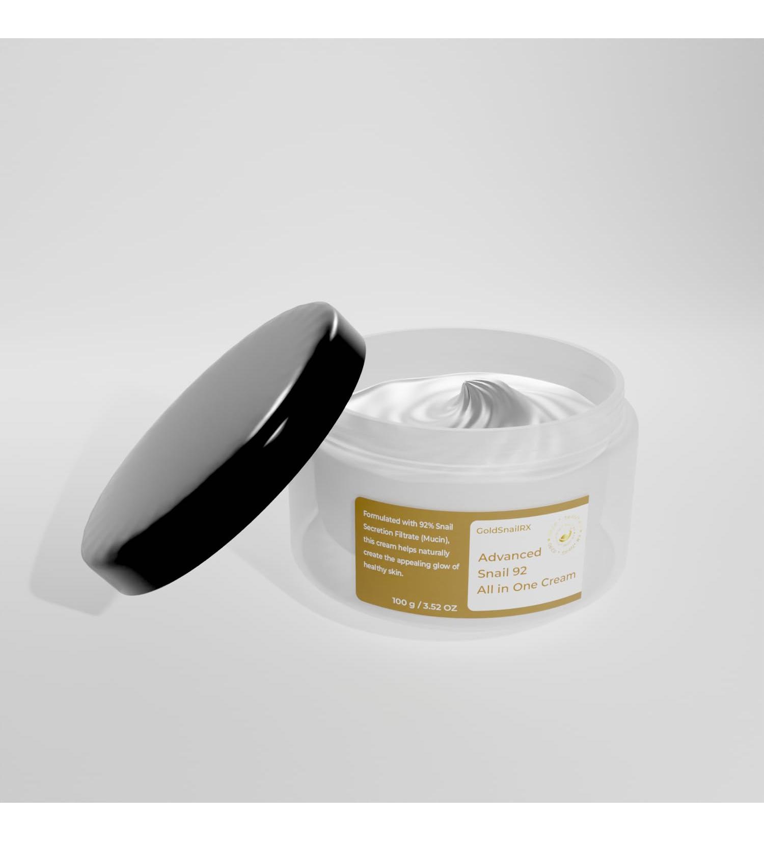 Buy GOLD SNAIL RX Luxury Korean Skincare - 92% Snail Mucin Collagen Cream for Radiant Skin | International Shipping - Buy Online on GoSupps.com