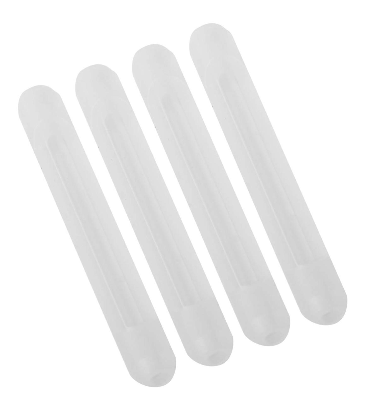 Faruta 20 Pairs Silicone Glasses Ironing Sleeves | Anti-Slip Elastic Ear Grip Hooks for Sunglasses & Reading Glasses - Transparent Gray - Buy Online on GoSupps.com