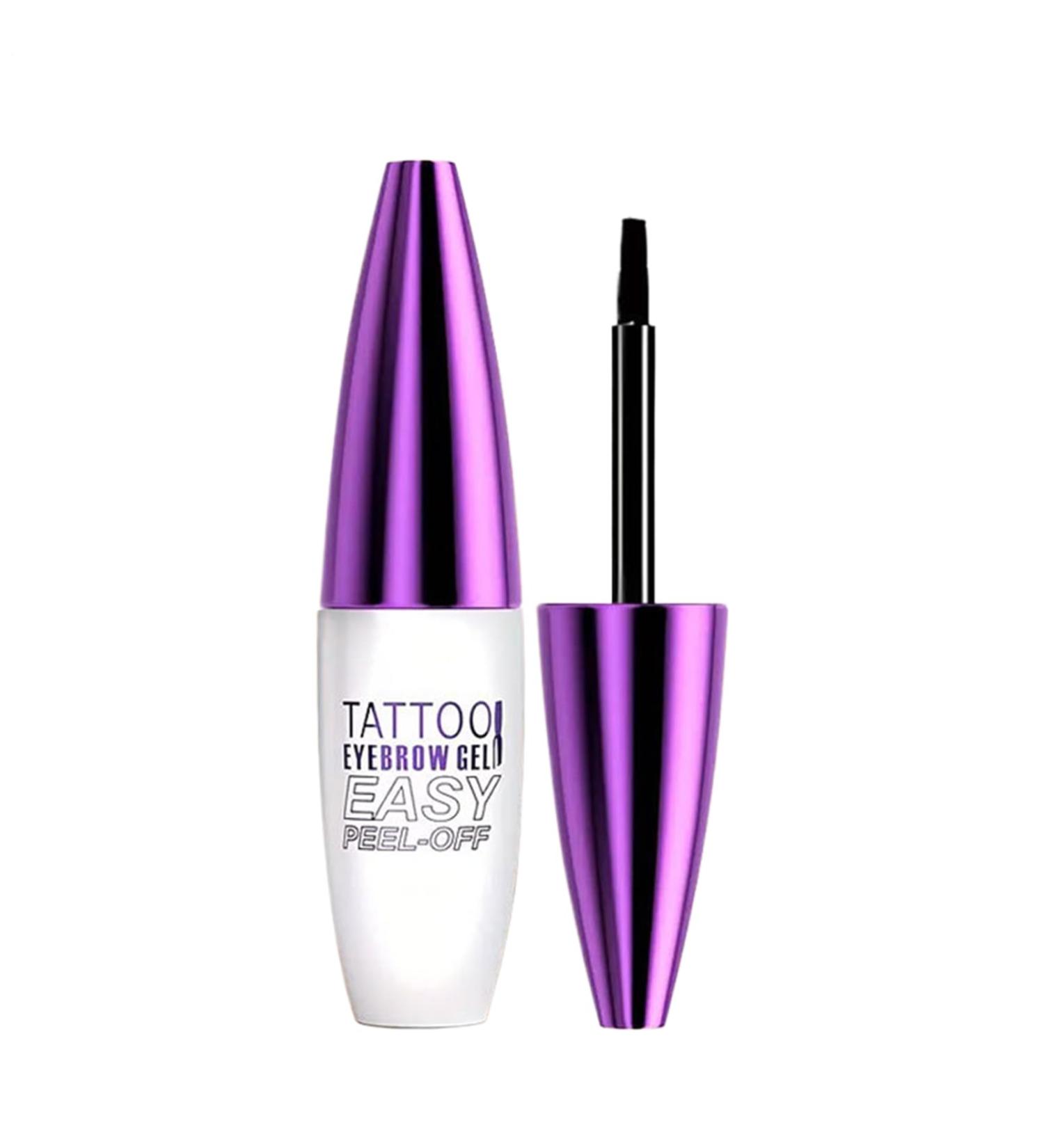  Generisch Peel-Off Eyebrow Gel - Waterproof and long-lasting up to 3 days - Natural tint for complete coverage - Smudge-proof finish - Ideal for sports swimming and everyday wear - Dark Brown - Buy Online on GoSupps.com