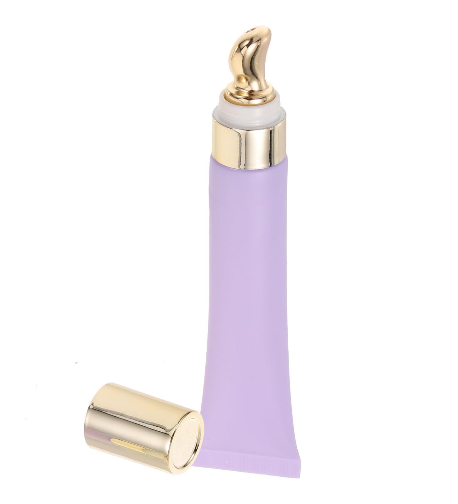 FOMIYES Empty Eye Cream Squeeze Tubes 20g Refillable Essential Oil Roller Bottle Cosmetics Roll on Bottle Dispenser Sample Travel Container for Lip Balm Gloss for Women Girls - Buy Online on GoSupps.com