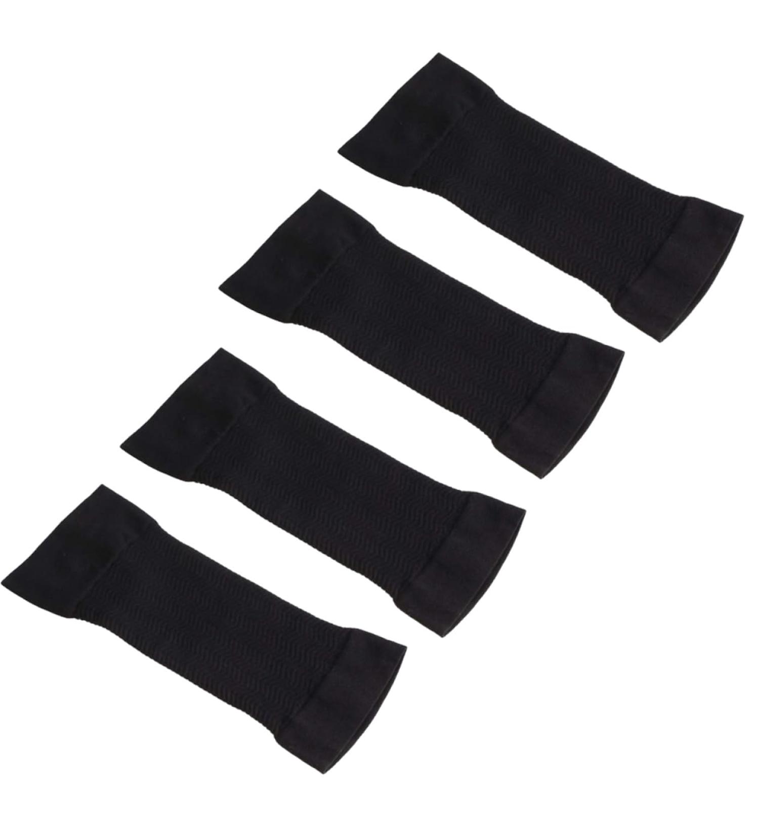 Buy Upper Arm Compression Sleeve 2 Pair Arm Shapers for Plus Size Women | Slimming Arm Wraps & Compression Sleeves - Buy Online on GoSupps.com
