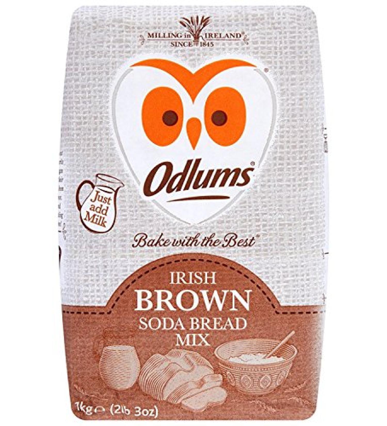 Odlums Irish Brown Bread Mix Wheat 1 Kg
