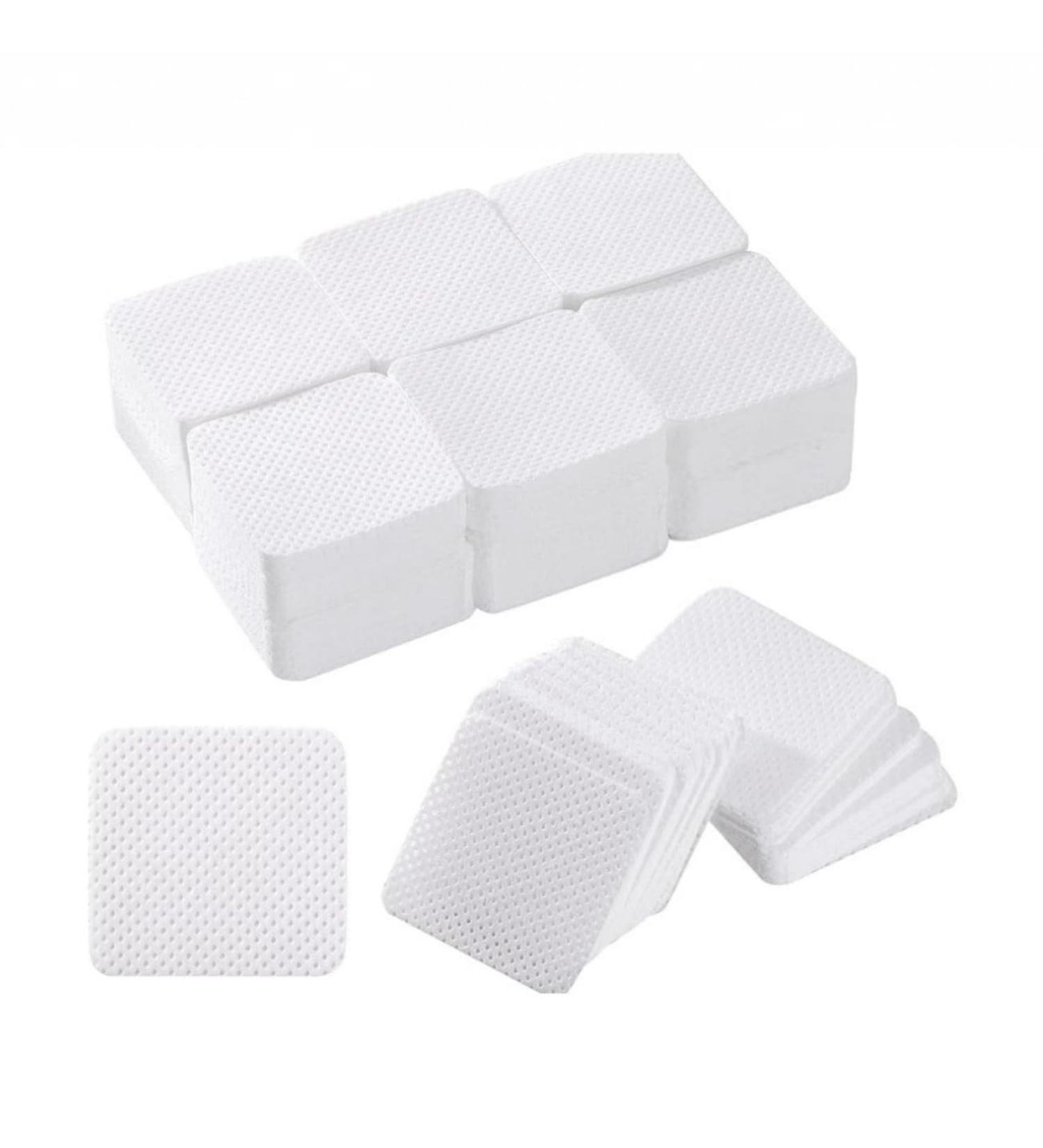 Kjzeex 600pcs White Lint-Free Cotton Pads for Gel Nails and Nail Art Manicure Finishing Nail Polish Remover Cotton Pads - Buy Online on GoSupps.com