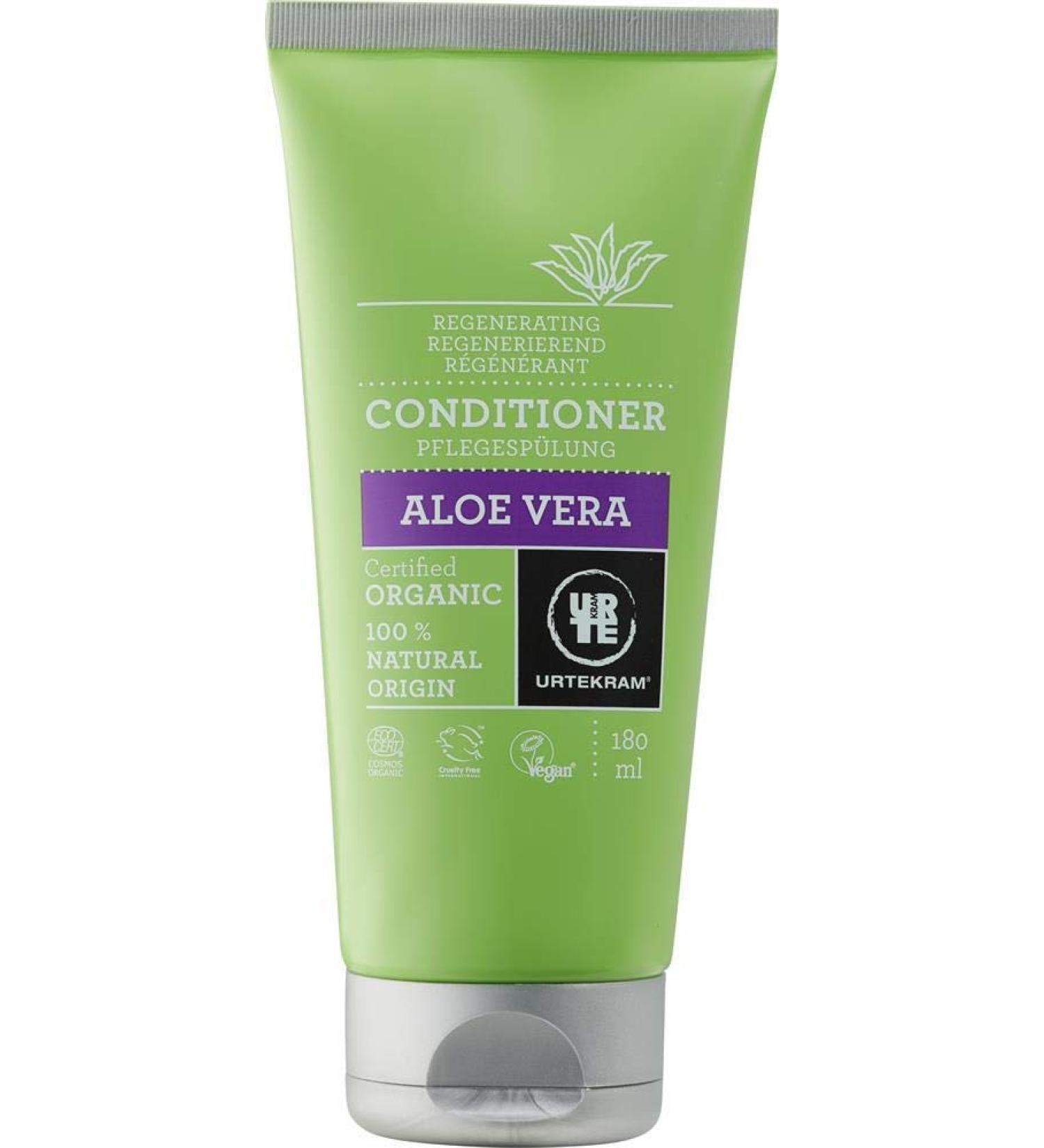 Urtekram Aloe Vera Hair Conditioner 250 ml - Hydrating & Nourishing | International Shipping - Buy Online on GoSupps.com