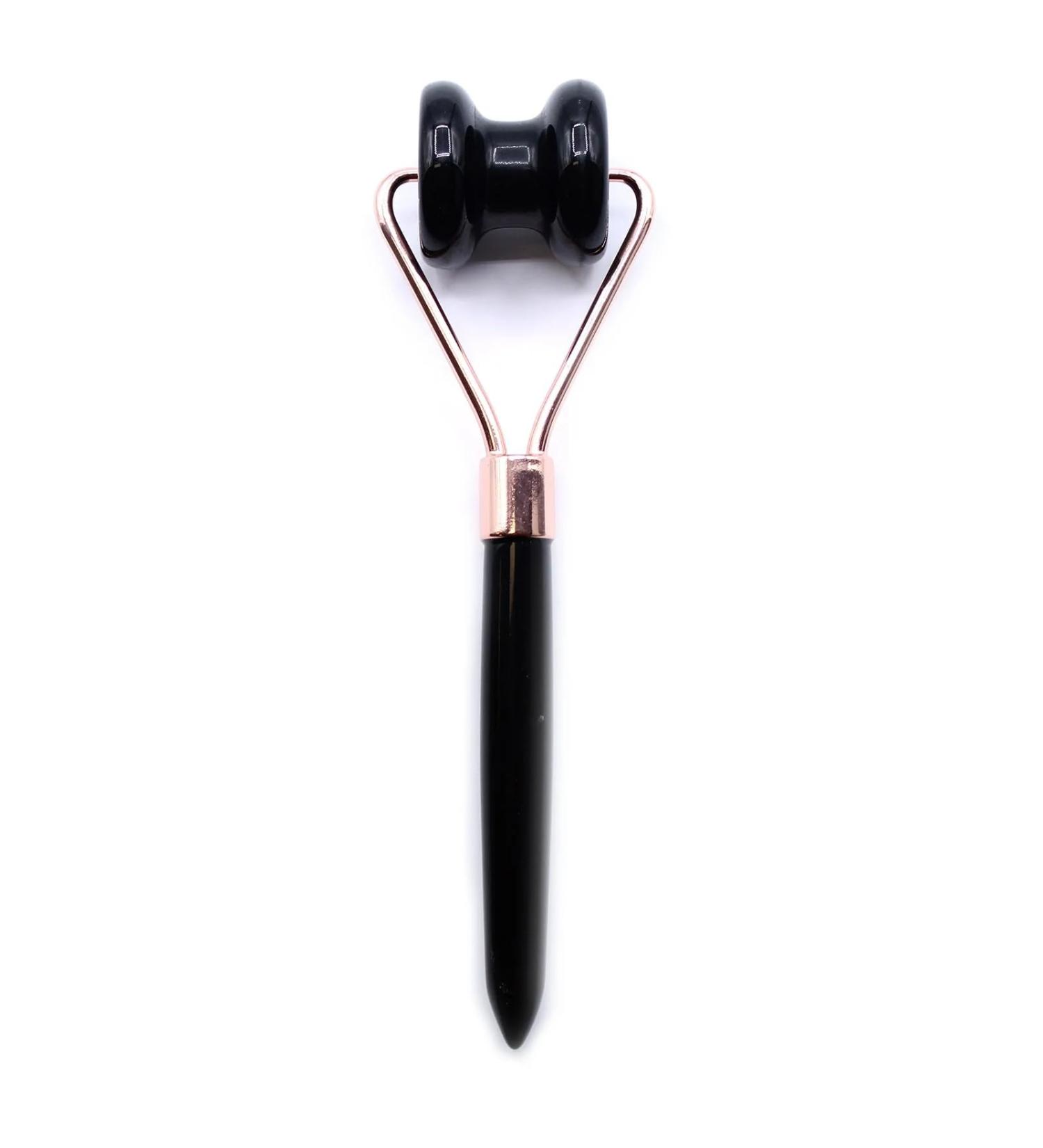 Gemstone Jawline Roller - Black Obsidian - Buy Online on GoSupps.com