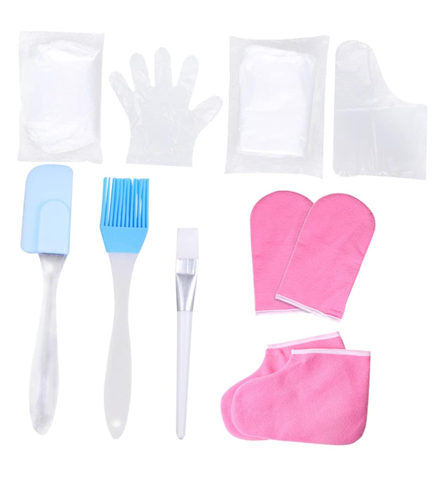Hydratants pour Soins des Mains et Accessoires Spa pour Bain de Paraffine Unique R utilisable Couleur Al atoire 17.5x6cm Rose - Buy Online on GoSupps.com