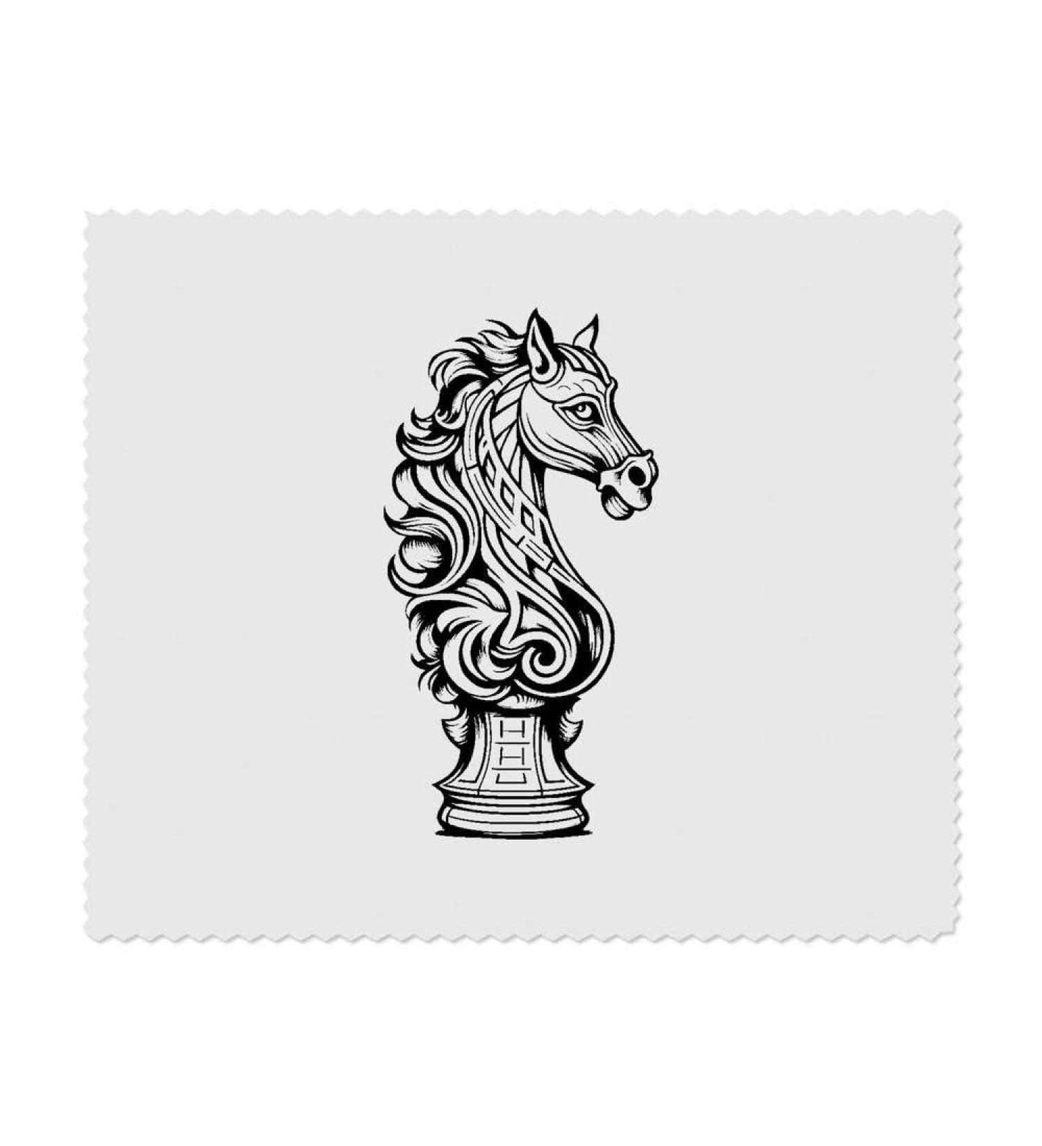 Knight Chess Piece Microfiber Lens Cleaning Cloths Ideal for Glasses & Screens | International Shipping Available - Buy Online on GoSupps.com