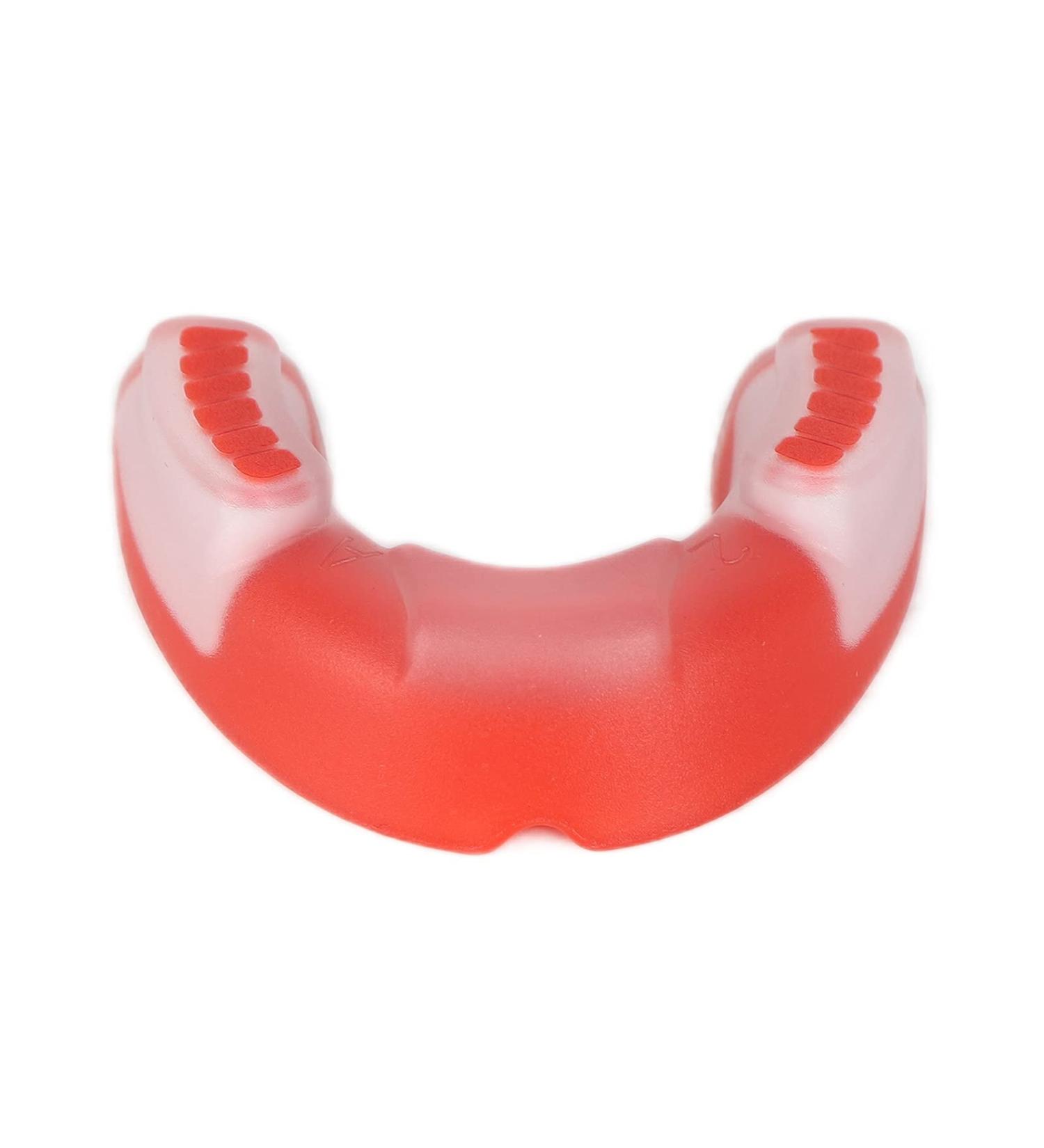 Verdant Touch Basketball & Soccer Mouthguard - Shock Protection for Adults - Red & White EVA Athletic Mouthguard - Buy Online on GoSupps.com