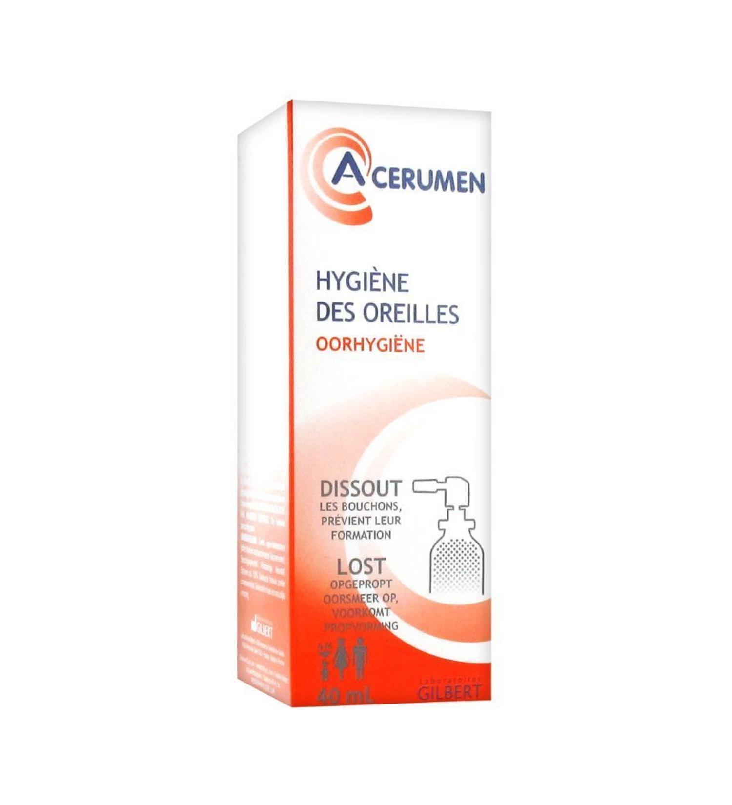 Gilbert A-Cerumen Ohrhygiene 40 ml