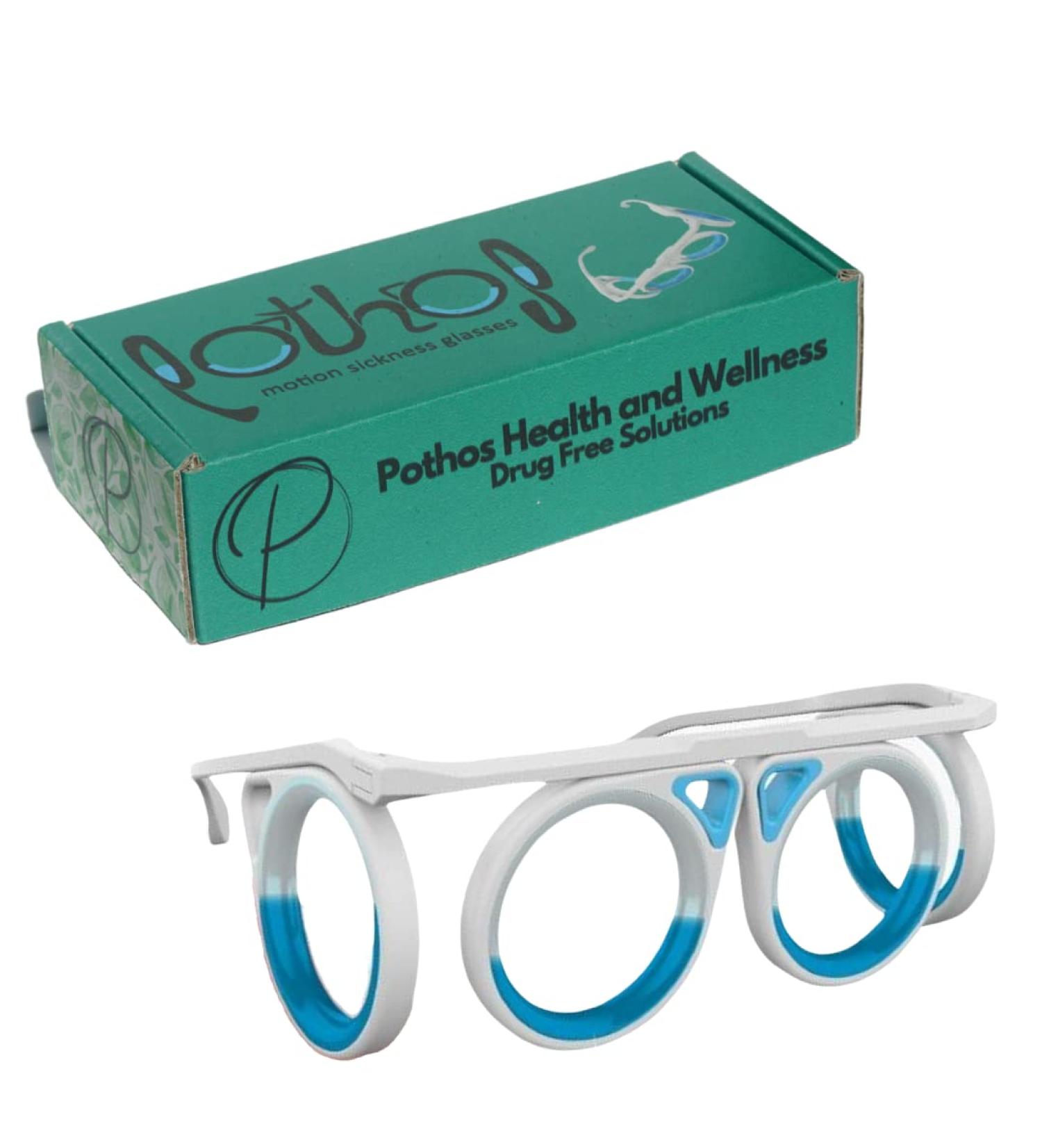 Anti Motion Sickness Glasses for Kids and Adults - Lightweight Portable Treatment for Carsickness, Seasickness, and Vertigo - Buy Online on GoSupps.com