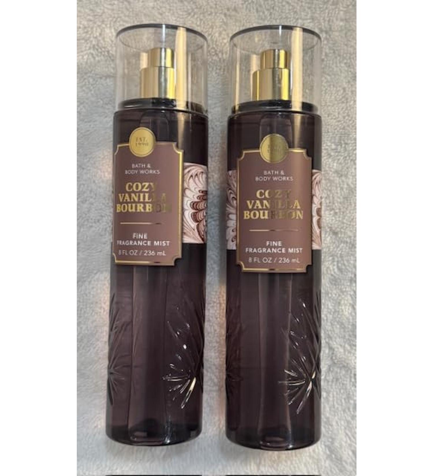 Body Care - BBWs Cozy Vanilla Bourbon Fragrance Body Mist 2-piece set (Packaging may vary)