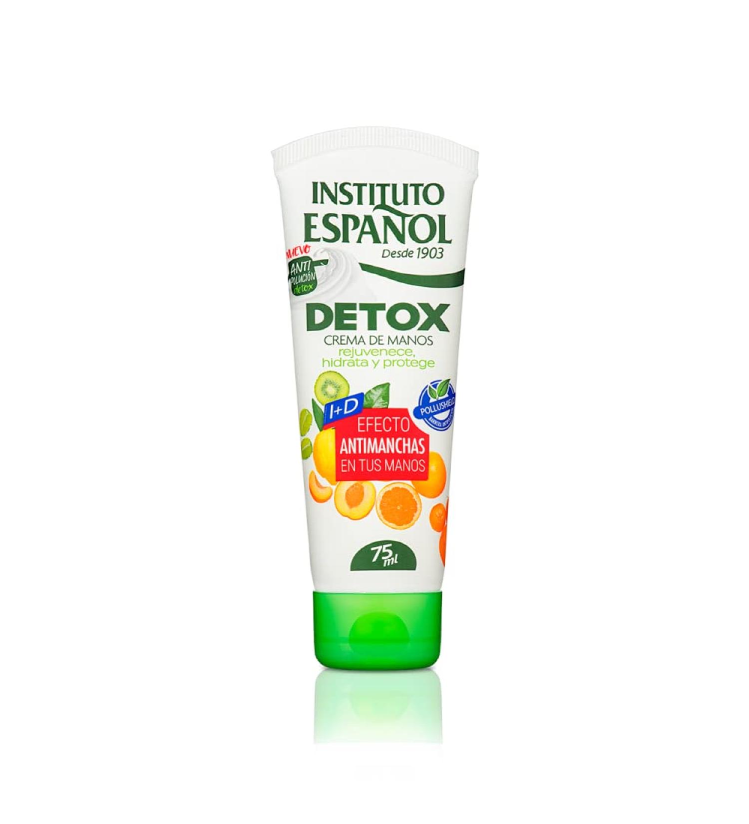 Buy Instituto Espa ol Est ndar 111-0716 Anti-Wrinkle Hand Cream Detox 75ml - Hydrating & Rejuvenating Formula for Youthful Hands - International Shipping Available - Buy Online on GoSupps.com