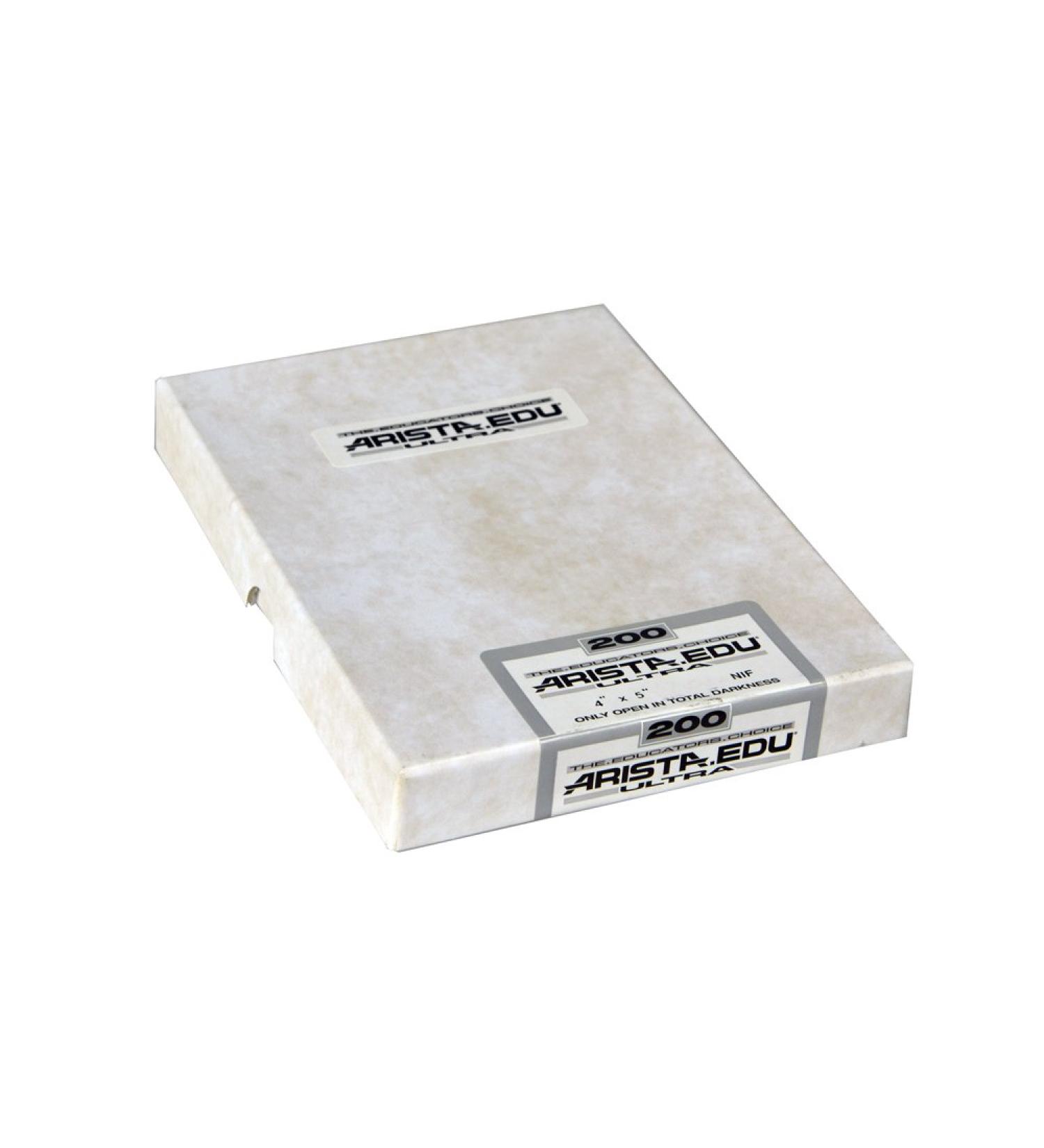 Arista EDU Ultra 200 ISO Black & White Film, 4x5, 50 Sheets 4 x 5 50 Sheets