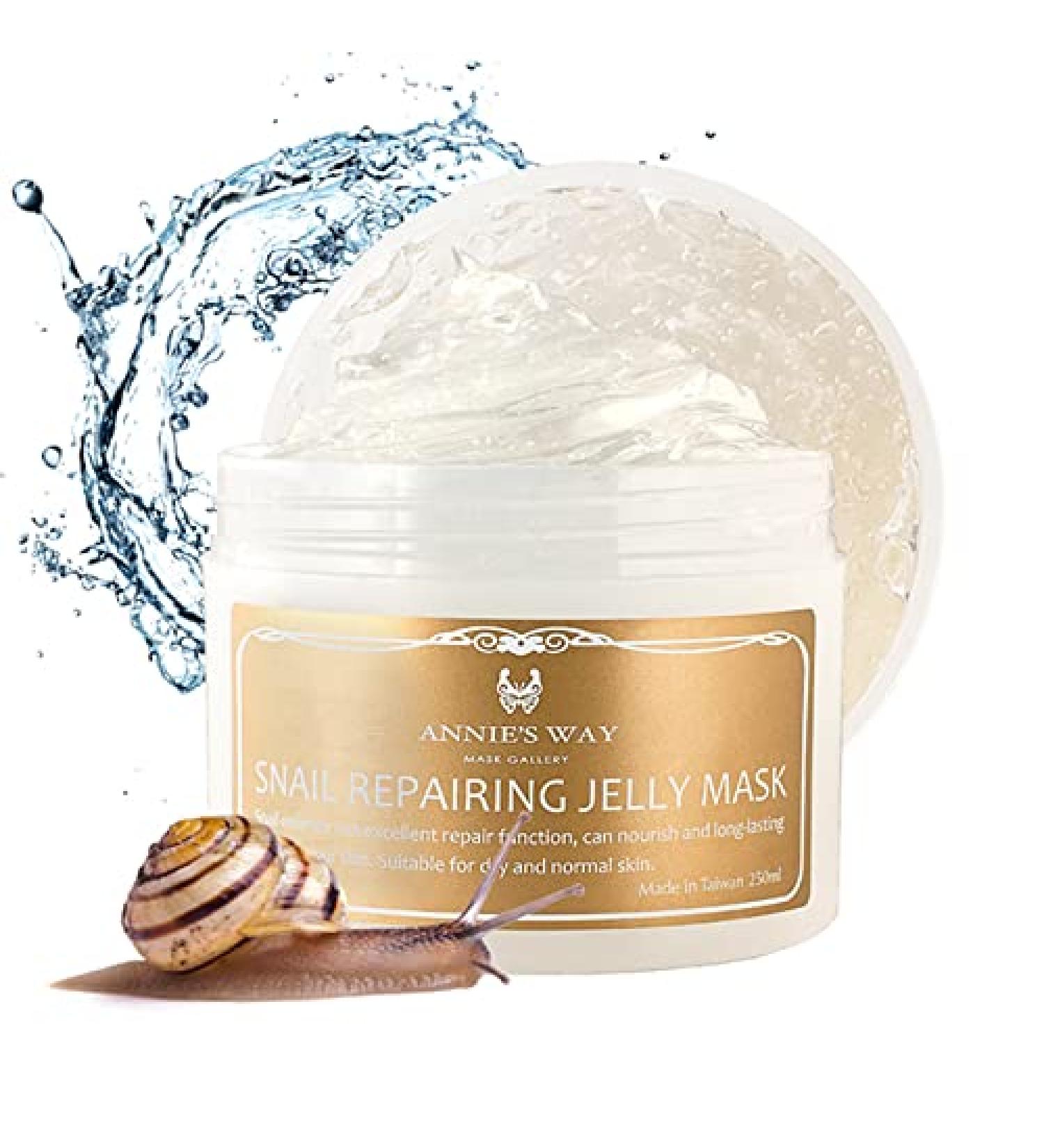 Annie's Way Snail Secretion Repairing Jelly Mask 250ml - Purify & Tone Your Skin | Taiwan Excellence - Fast International Shipping - Buy Online on GoSupps.com