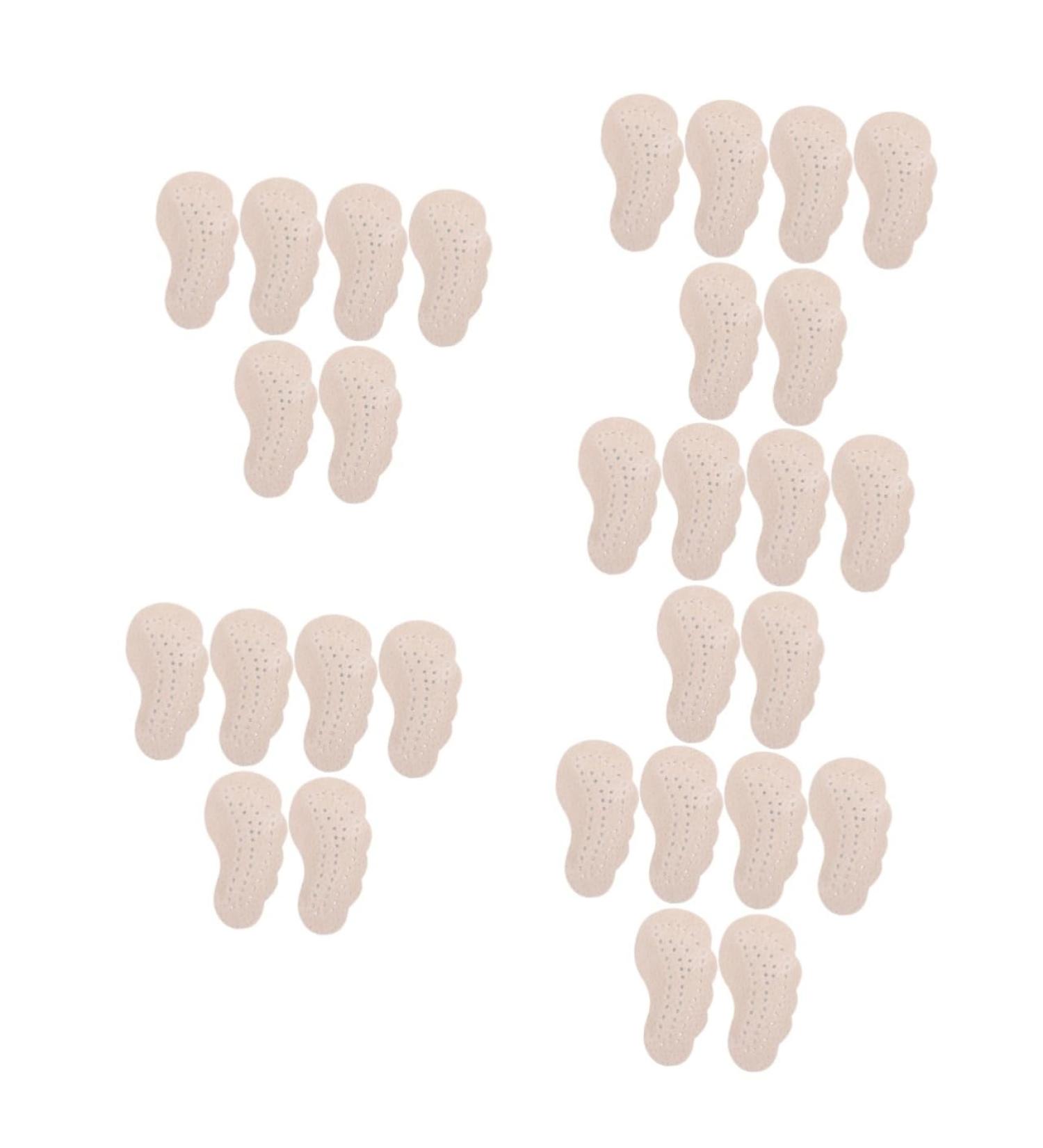 FRCOLOR 15 Pairs Anti-Slip Forefoot Pads for High Heels - Self-Adhesive Wear-Resistant Shoe Inserts for Daily Use - Buy Online on GoSupps.com