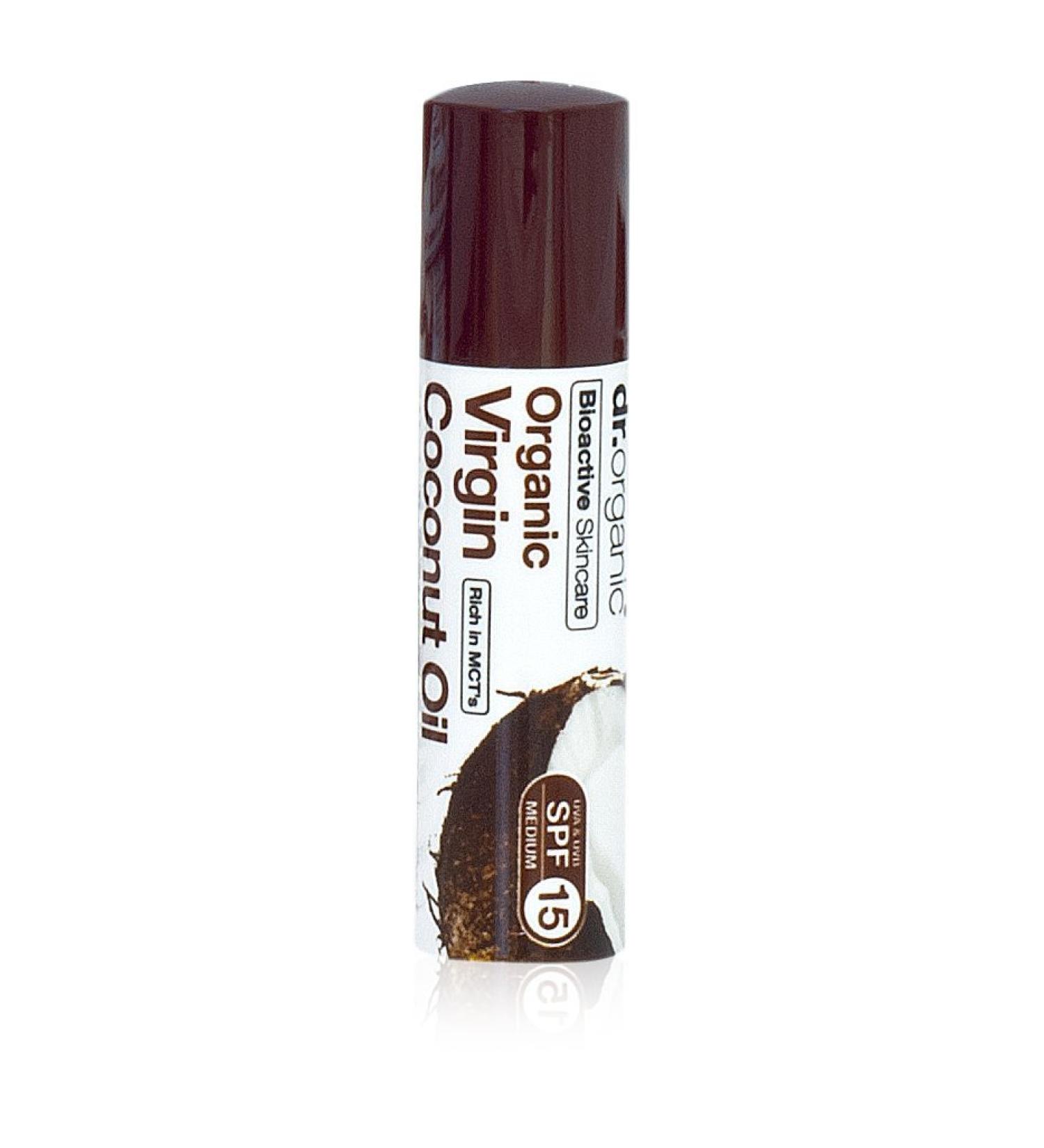 Dr. Organic Lip Balm Set of 16 Coconut 91.2 g