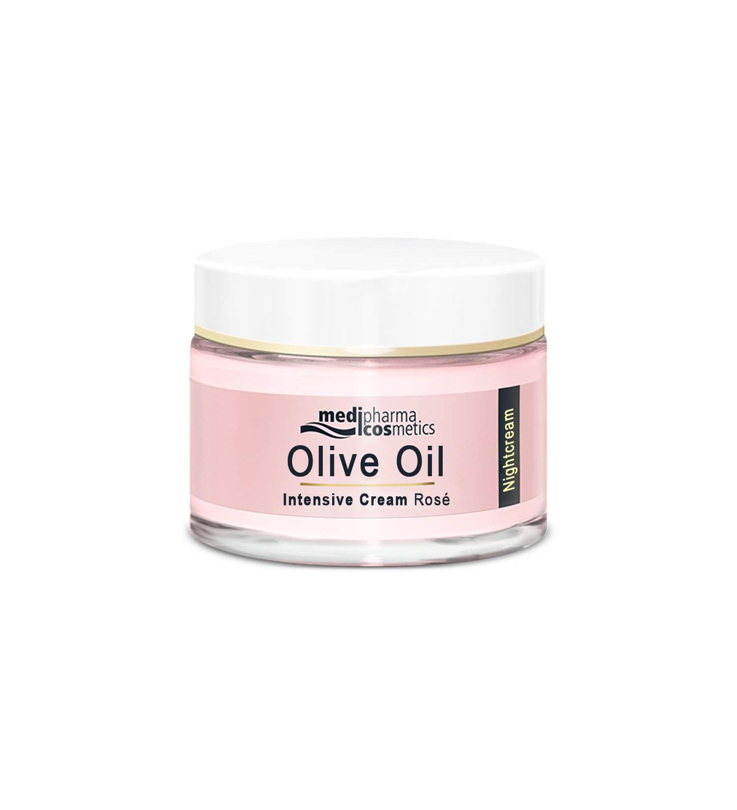 Medipharma Cosmetics Intensive Face Night Moisturizer - Anti-Aging Cream with Olive Oil Hyaluronic Acid & Vitamin A | Unisex Facial Night Cream | Made in Germany | 1.69 Fl Oz - Buy Online on GoSupps.com