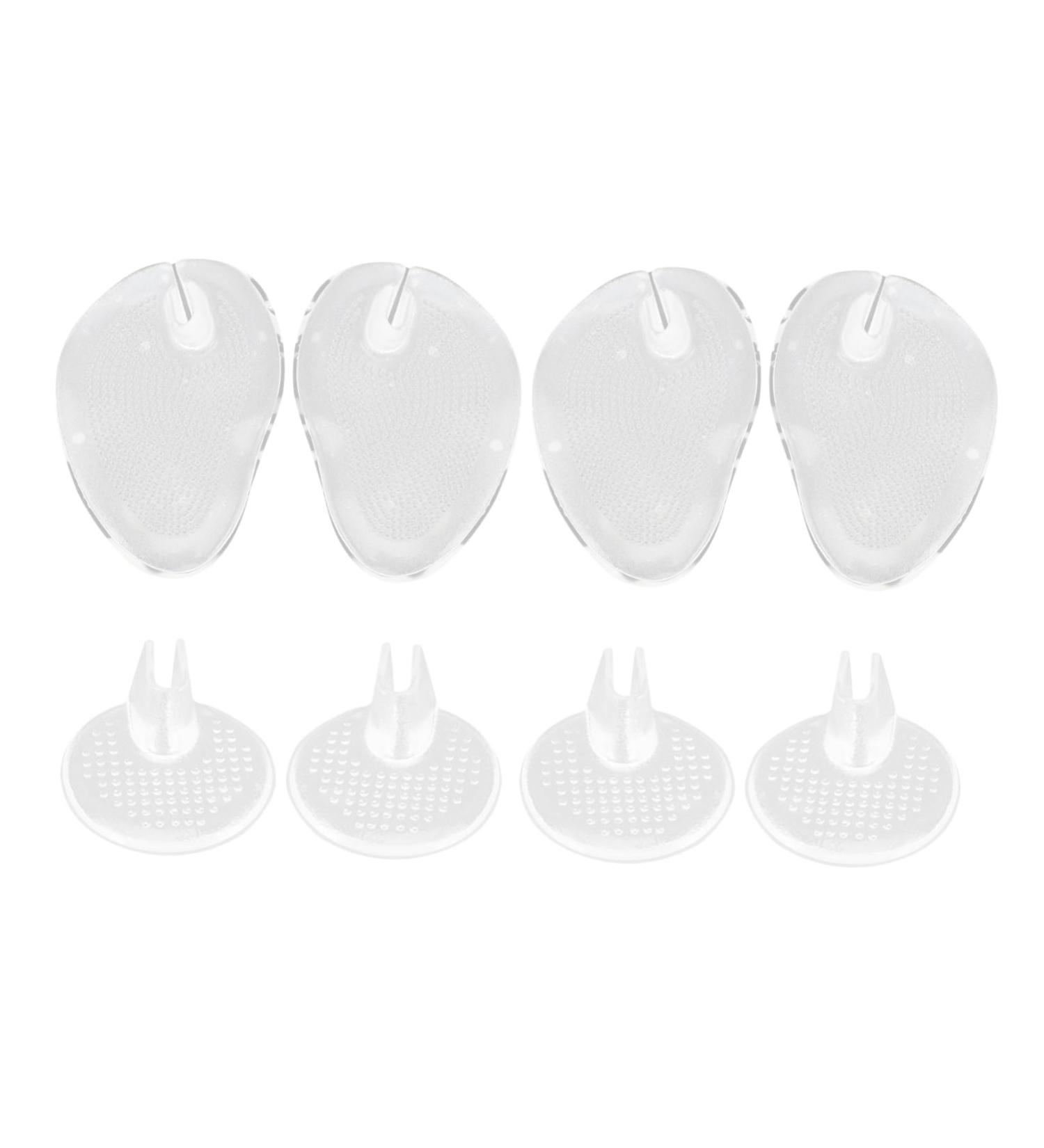 Healifty 4 Pairs Clip Toe Pad Gel Slipper Sandals & High Heels Toe Cushion - Buy Online on GoSupps.com