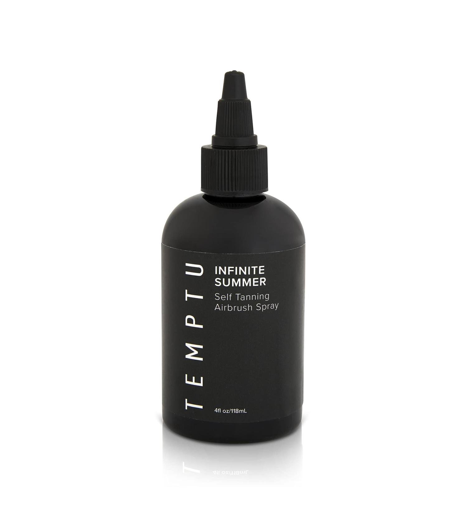 TEMPTU Infinite Summer Airbrush Gradual Self Tanner Spray & Liquid Refill - Vegan & Natural Tanning Solution for Face, Legs & Body - Buy Online on GoSupps.com