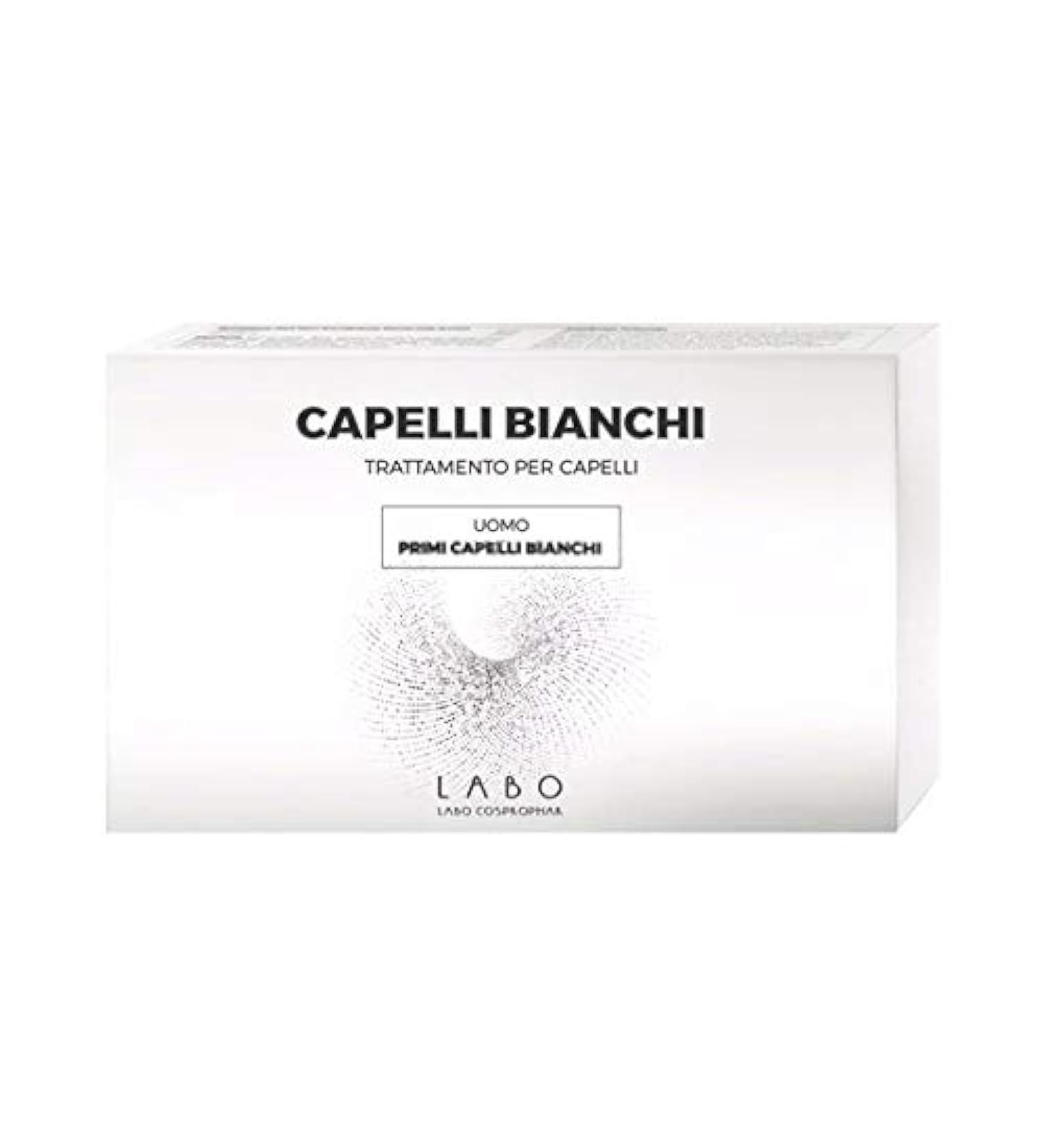 LABO White Hair for Men Melanin Hair 20 Ampoules