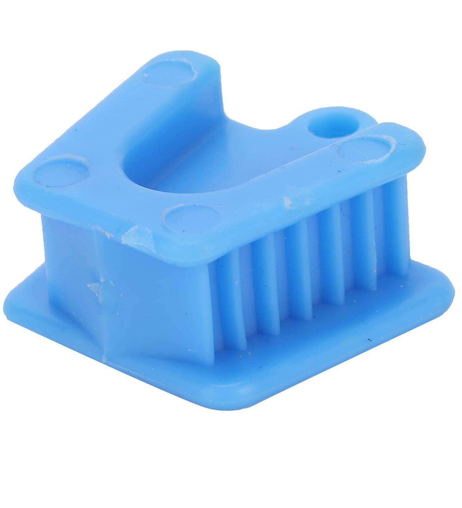 Professional Silicone Dental Cheek Holder | Orthodontic Bite Blocks & Mouth Support - Blue - Buy Online on GoSupps.com