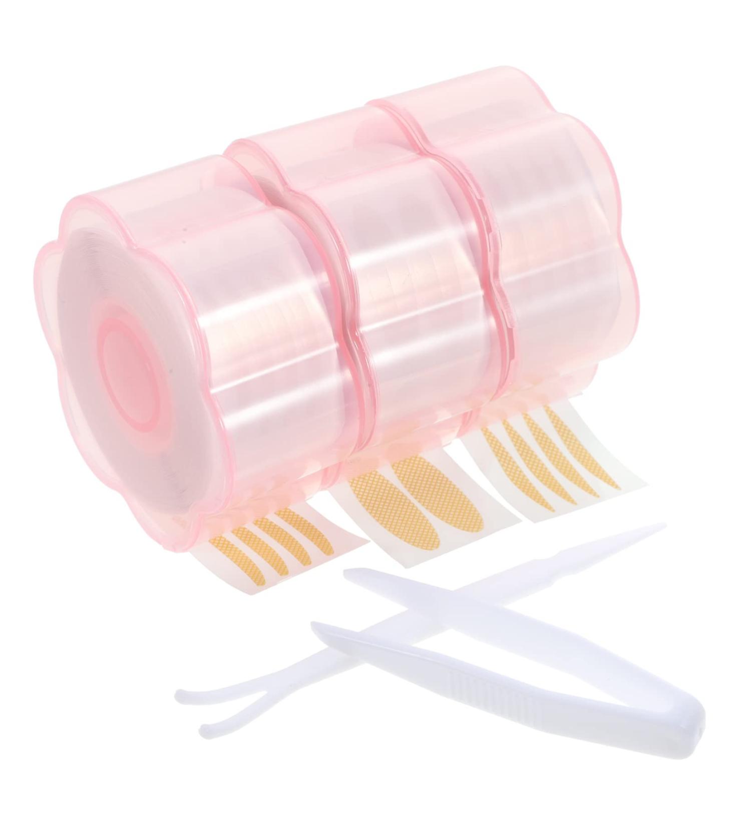 Balacoo 3 rolls Strips Tape Tapes for Eyelid Eyelash Lace Lifter Invisible Stickers with - Buy Online on GoSupps.com
