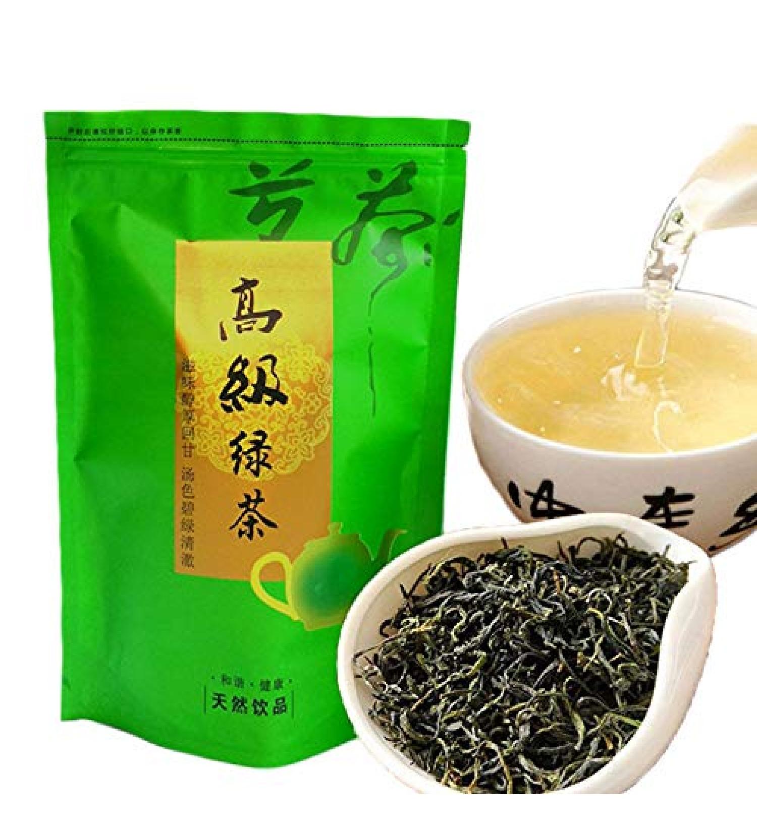 Th vert bio au d but du printemps 250g (0.55LB) Th chinois Huangshan Maofeng Frais de th vert chinois - Buy Online on GoSupps.com