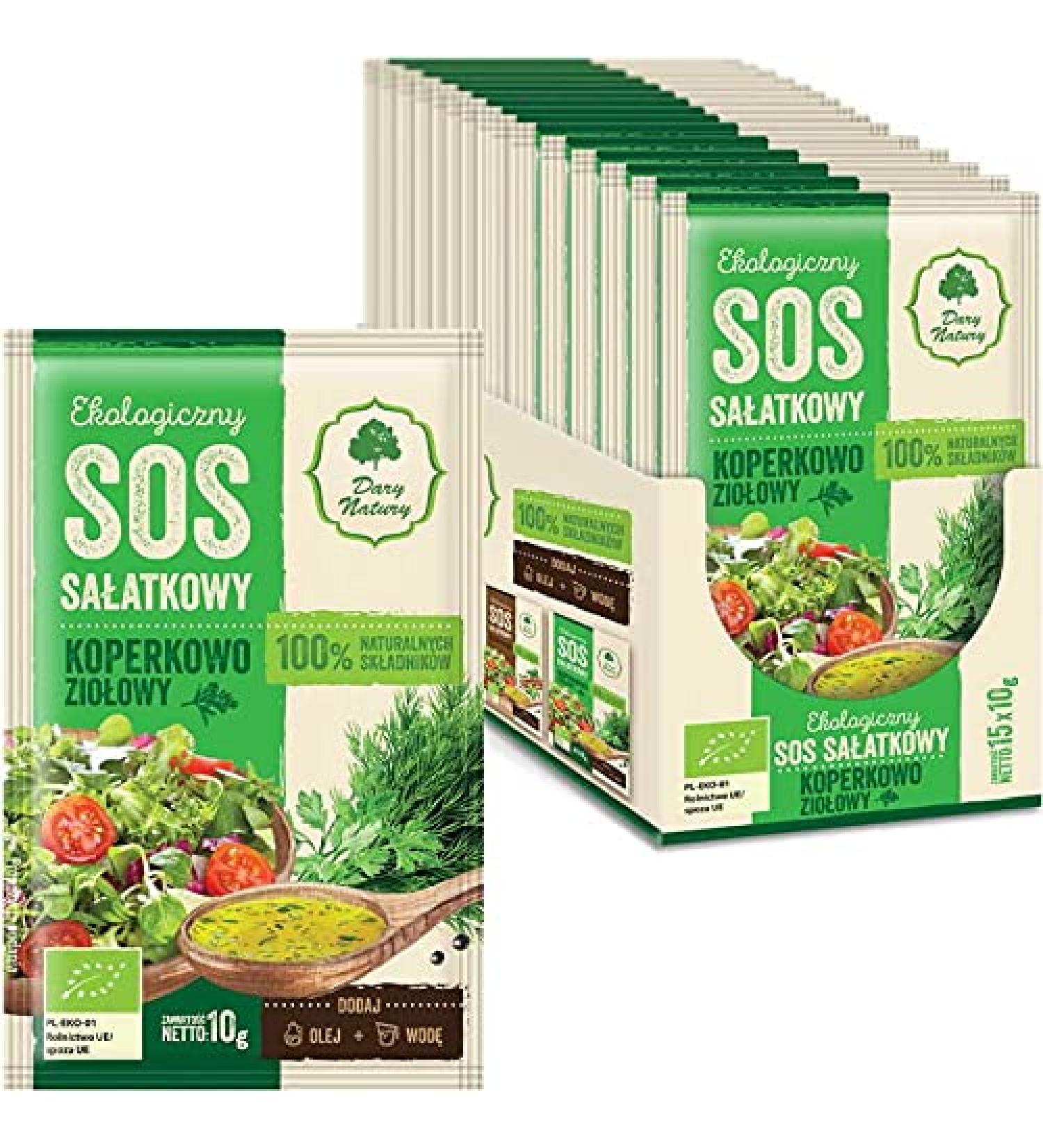 ORGANIC SALAD with dill and herbs 10 g - DARY NATURY