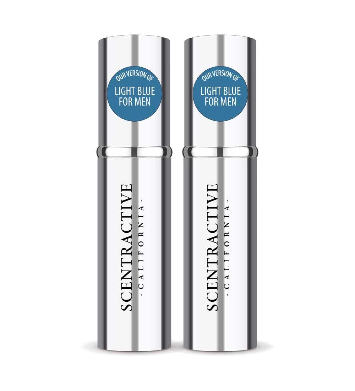 CA Perfume Impression of Dolce & Gab Light Blue For Men Replica Version Fragrance Dupes Concentrated Long Lasting Eau de Parfum Spray Refillable Atomizer Bottle 0.17 Fl Oz/5ml-X2 DOLCE & GAB LIGHT BLUE FOR MEN IMPRESSION 0.34 Fl Oz (Pack of 1) - Buy Online on GoSupps.com