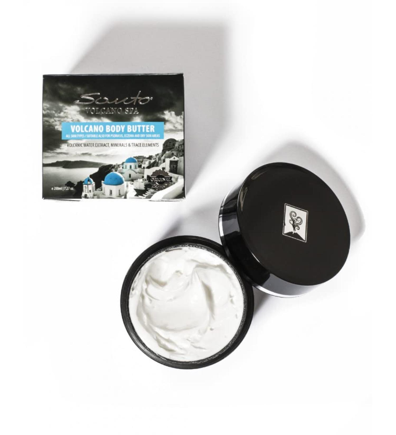 Santo Volcano Body Butter 200ml - Luxurious Moisturizer for All Skin Types | International Shipping Available - Buy Online on GoSupps.com