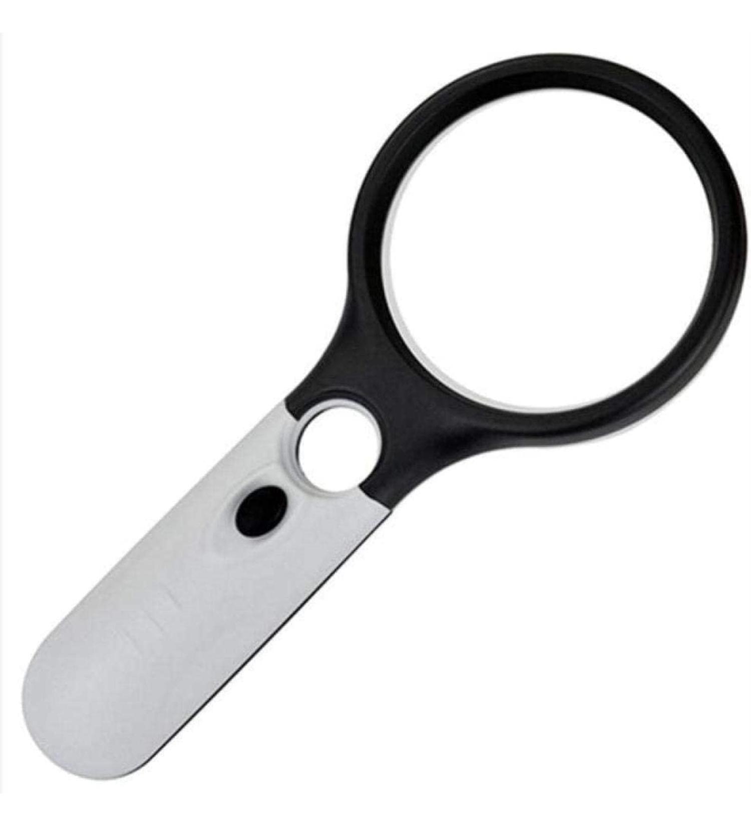 Professional Handheld 3X 45x Magnifier with Light 3led for Seniors Reading Map Kids s Loupe Watch Repair Craft Collection Full of Stars - Buy Online on GoSupps.com