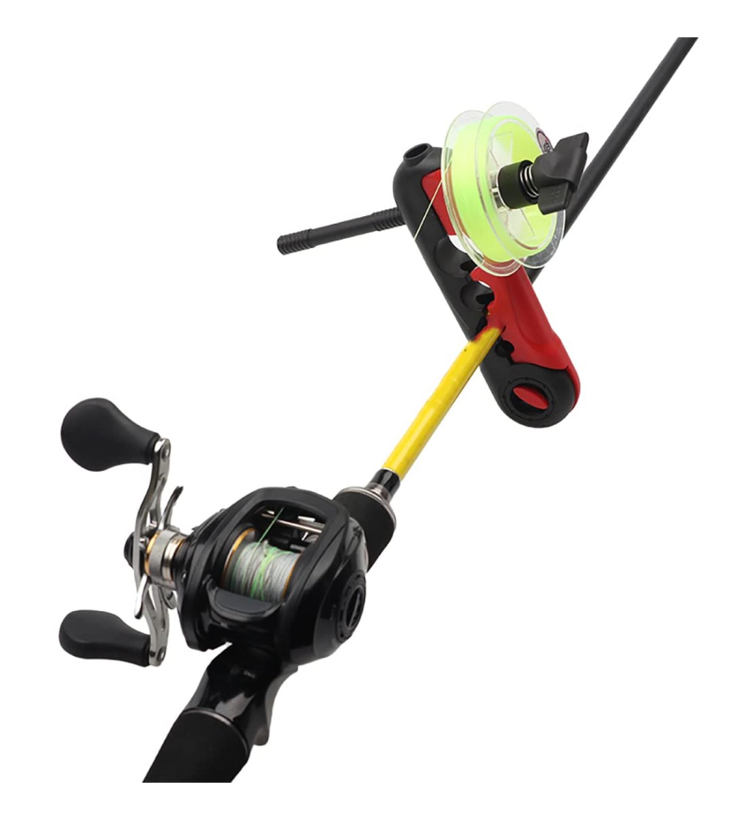 ZZTTL Fishing Line Spooling Tool - Compact Mini Spooler for Spinning & Baitcasting Reels - Portable Station System for Twist-Free Fishing Line Spooling - Buy Online on GoSupps.com
