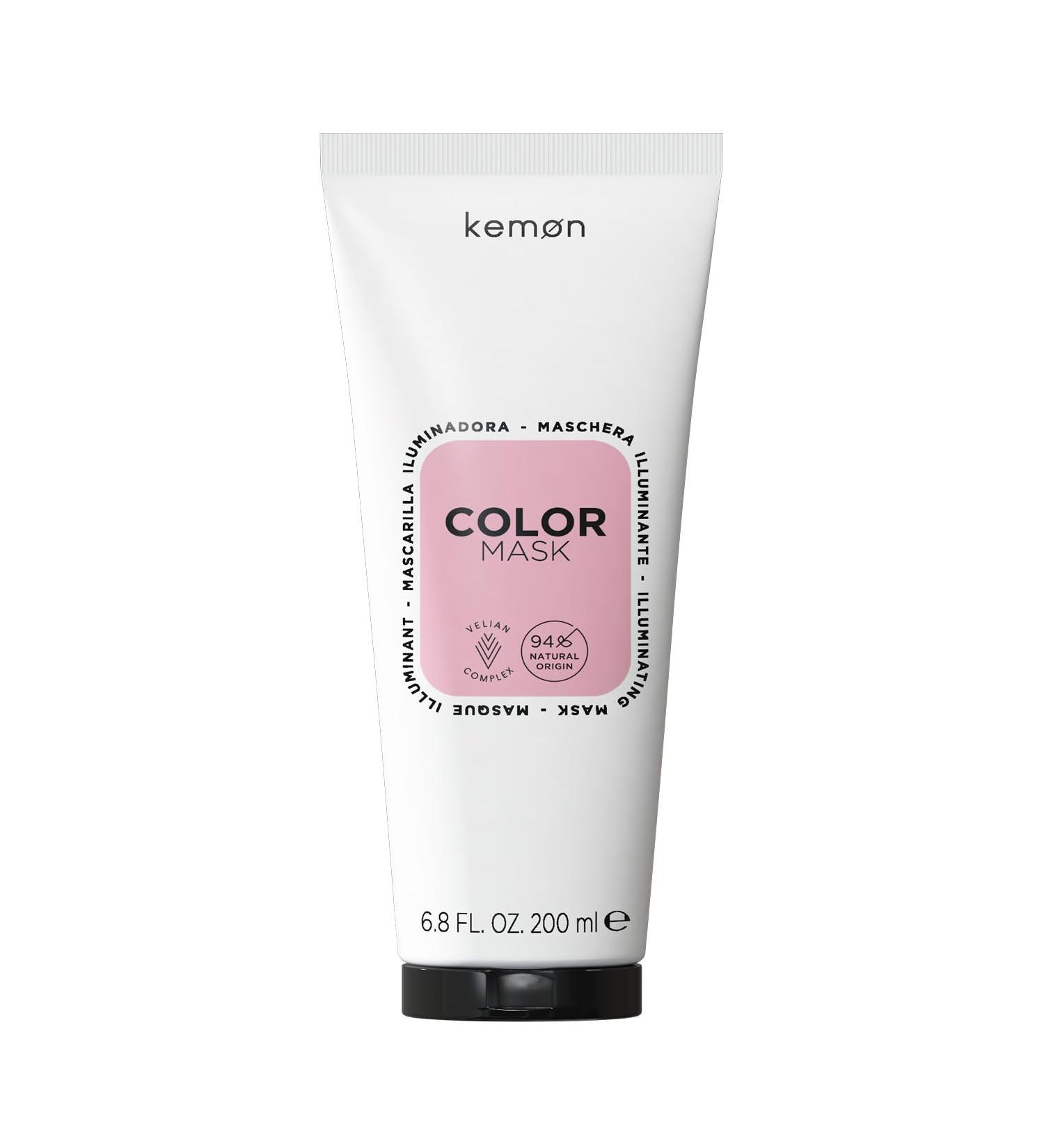  Kemon Kemon - Color Mask illuminating mask for colored hair gives shine and silkiness promotes protection against UV rays thanks to conditioning and protective agents 200 ml - Buy Online on GoSupps.com