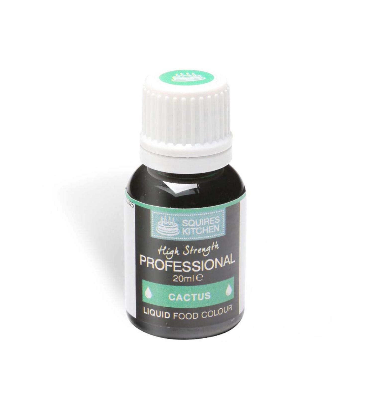 Squires Kitchen Professional Food Colour Liquid - Cactus 20ml