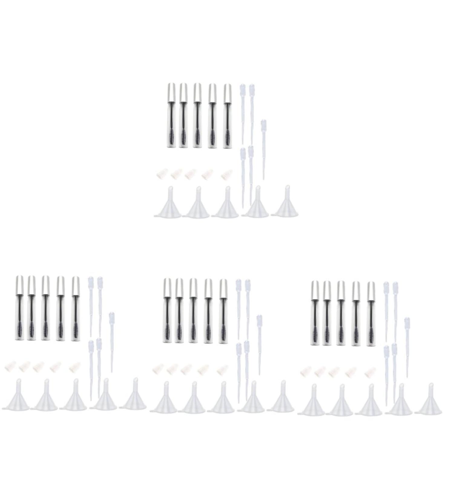 OHPHCALL 20 Pcs Empty Eyeliner Vials Empty Mascara Tube Empty Lip Gloss Tube Eyelash Castor Oil Mascara Tubes 1 g (Pack of 1) As Shownx4pcs - Buy Online on GoSupps.com