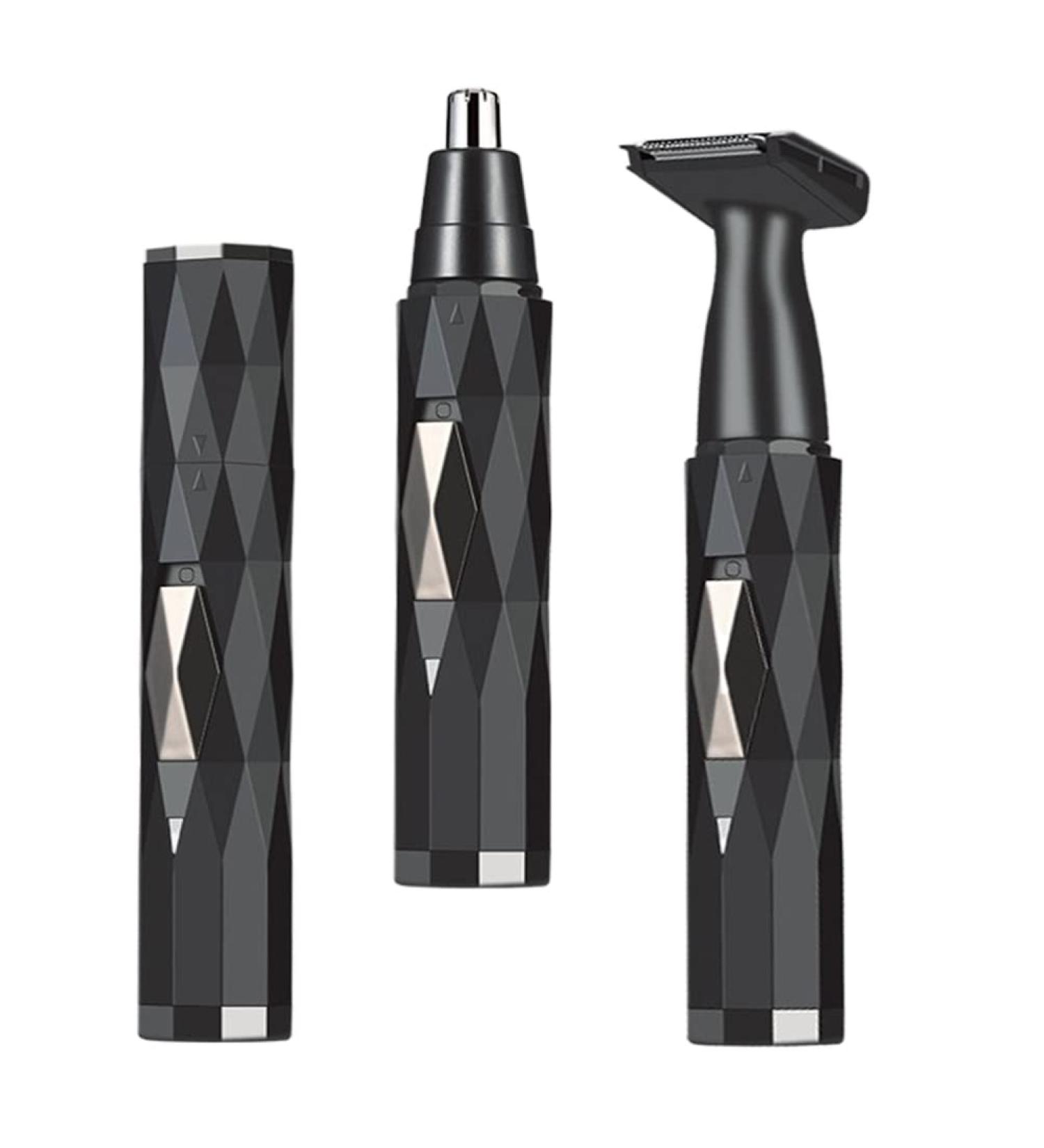 FOMIYES Electric Nose & Ear Hair Trimmer Set for Men - Multi-functional Facial & Leg Hair Clippers Rechargeable Shaver - Buy Online on GoSupps.com