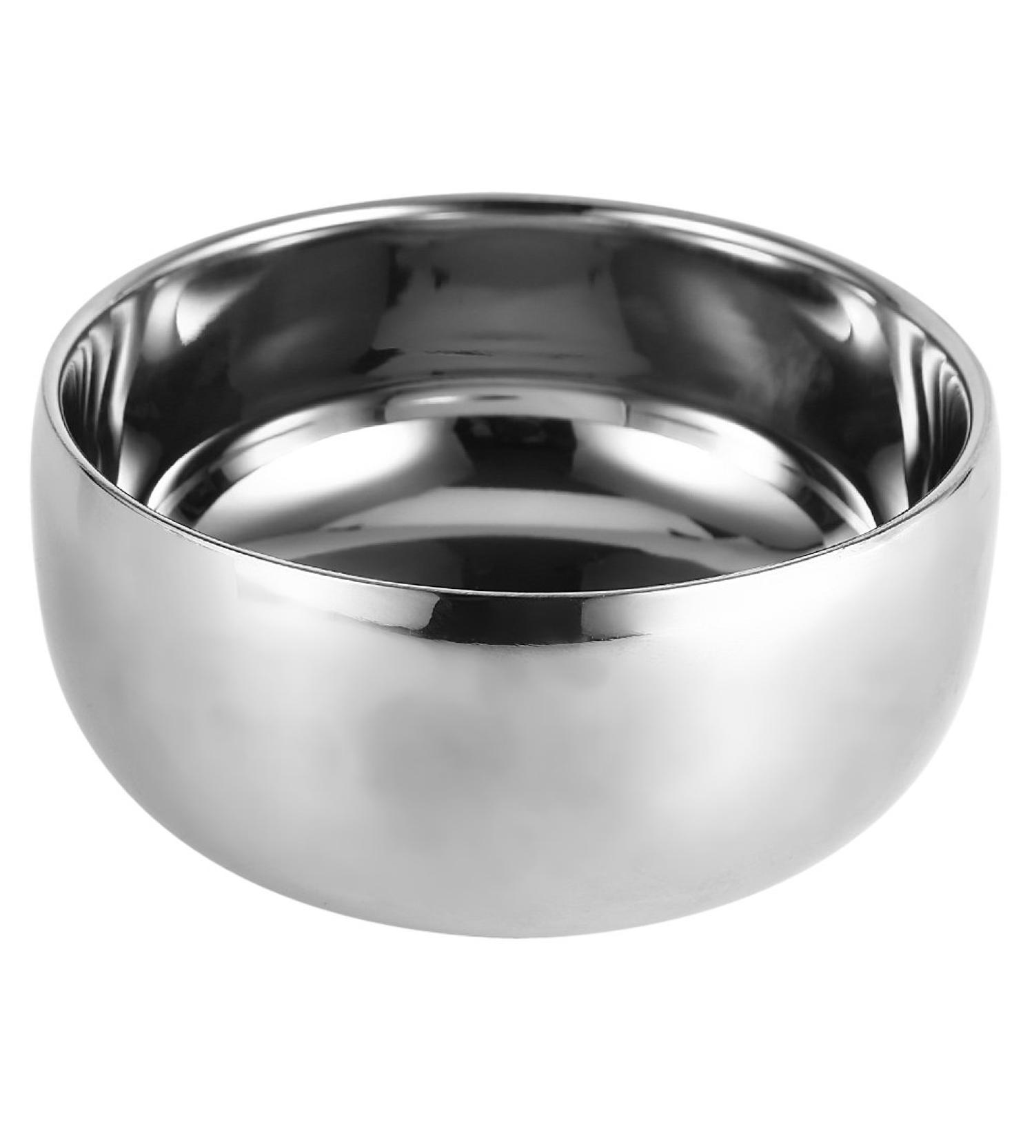 Robust Alloy Soap Shell for Wet Shaving - Silver Metal Smooth Edge Slipproof - Essential Tool for Men - Buy Online on GoSupps.com