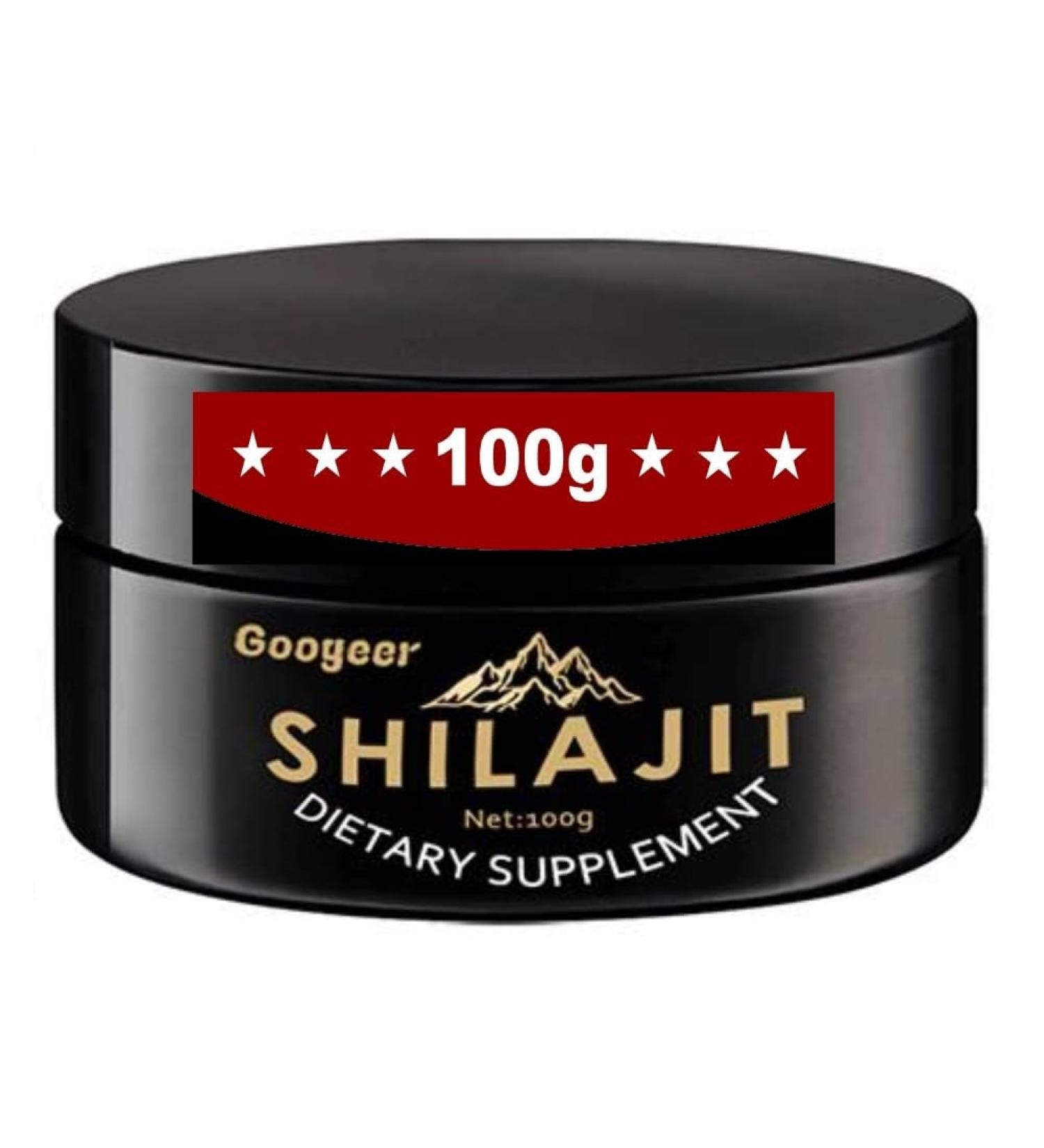 Pure Shilajit Resin 100g | 250 Servings | Rich in over 80 trace elements minerals humic acids fulvic acids vitamins and i - Buy Online on GoSupps.com