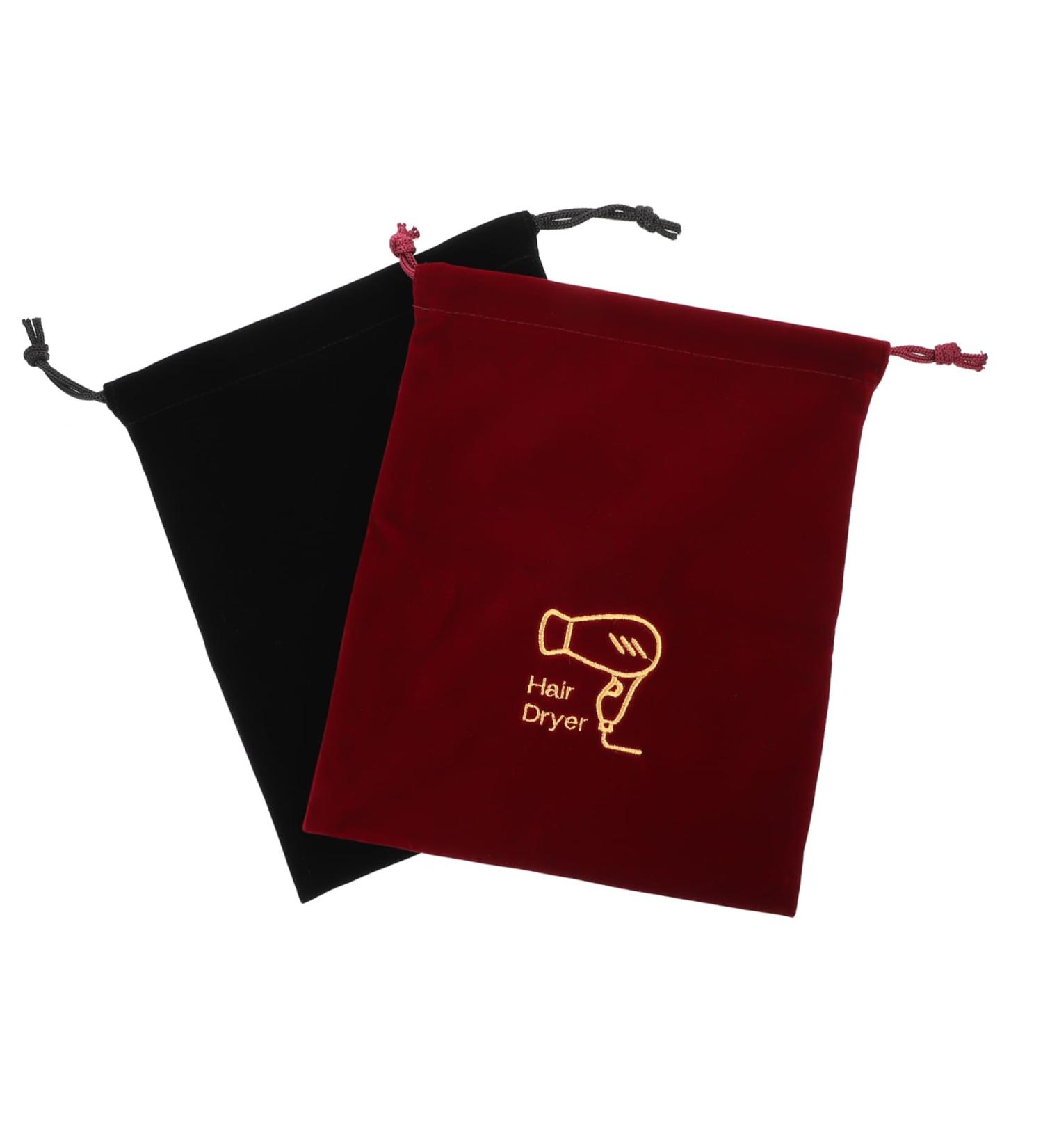 AUTSUPPL 2 Pcs Storage Bag Make up Holder Travel Bag for Hair Styling Tools Drawstring Storage Pouch Fabric - Buy Online on GoSupps.com