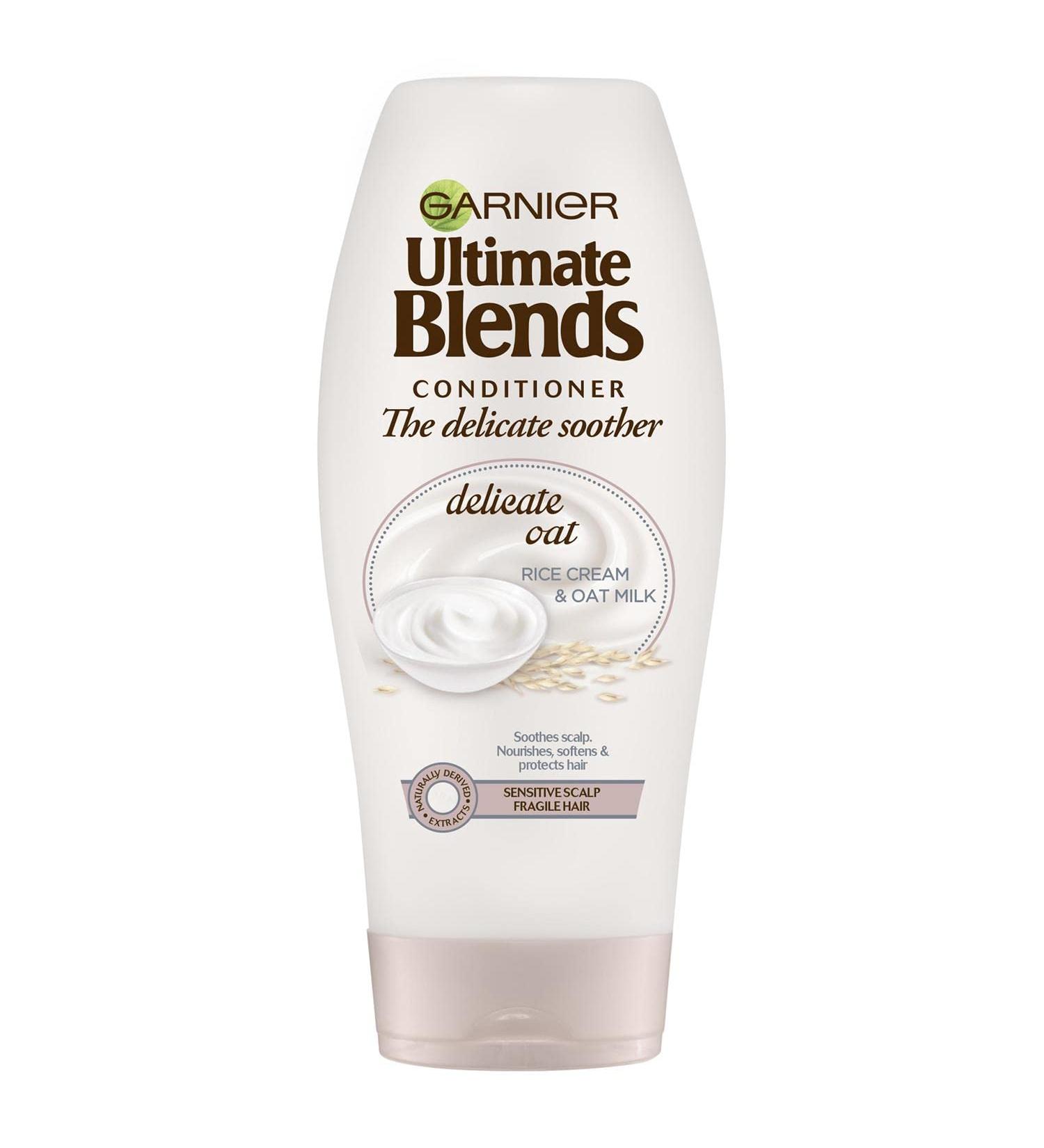 Garnier Garnier Ultimate Blends 6-pack of gentle oat conditioners with rice cream and soothing oat milk for sensitive scalps and fragile hair 360 ml