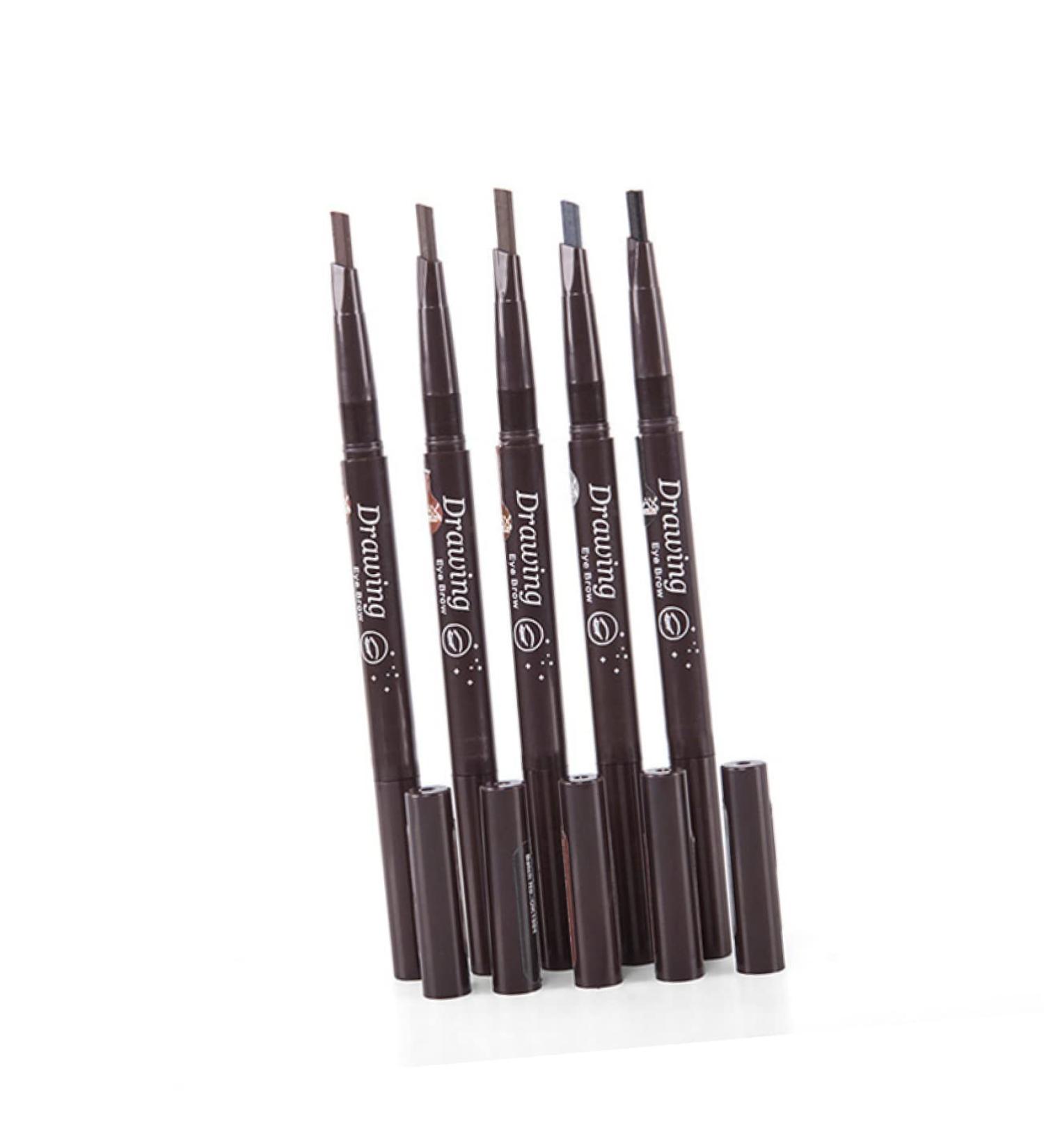 DOITOOL 2 1 Eyebrow Pen Eyebrow Makeup Eyebrow Pencil Waterproof Eyebrow Brush 3d Optional Filler - Buy Online on GoSupps.com